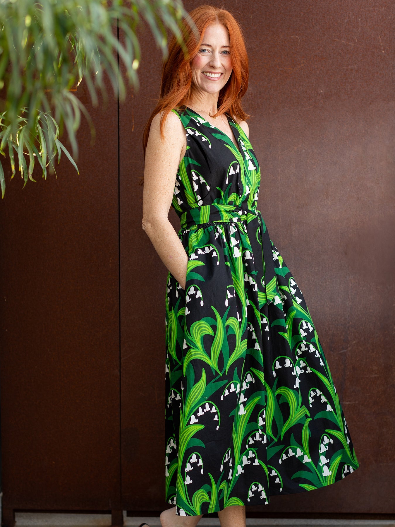 CANDACE dress Lily of the Valley - Lesley Evers - dress -