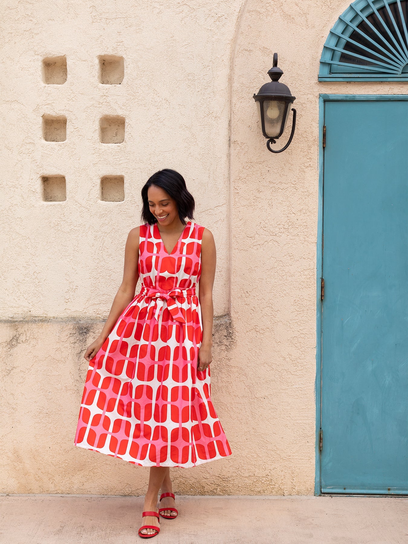 CANDACE dress Sausalito Pink - Lesley Evers - dress -