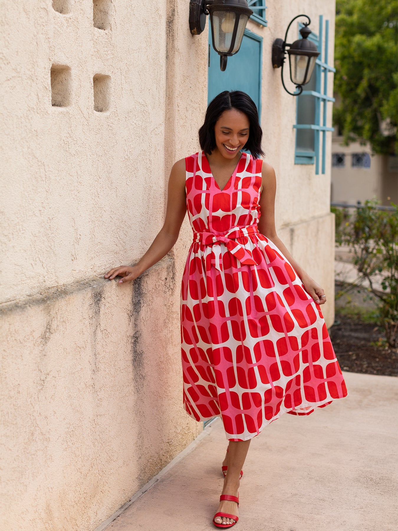 CANDACE dress Sausalito Pink - Lesley Evers - dress -