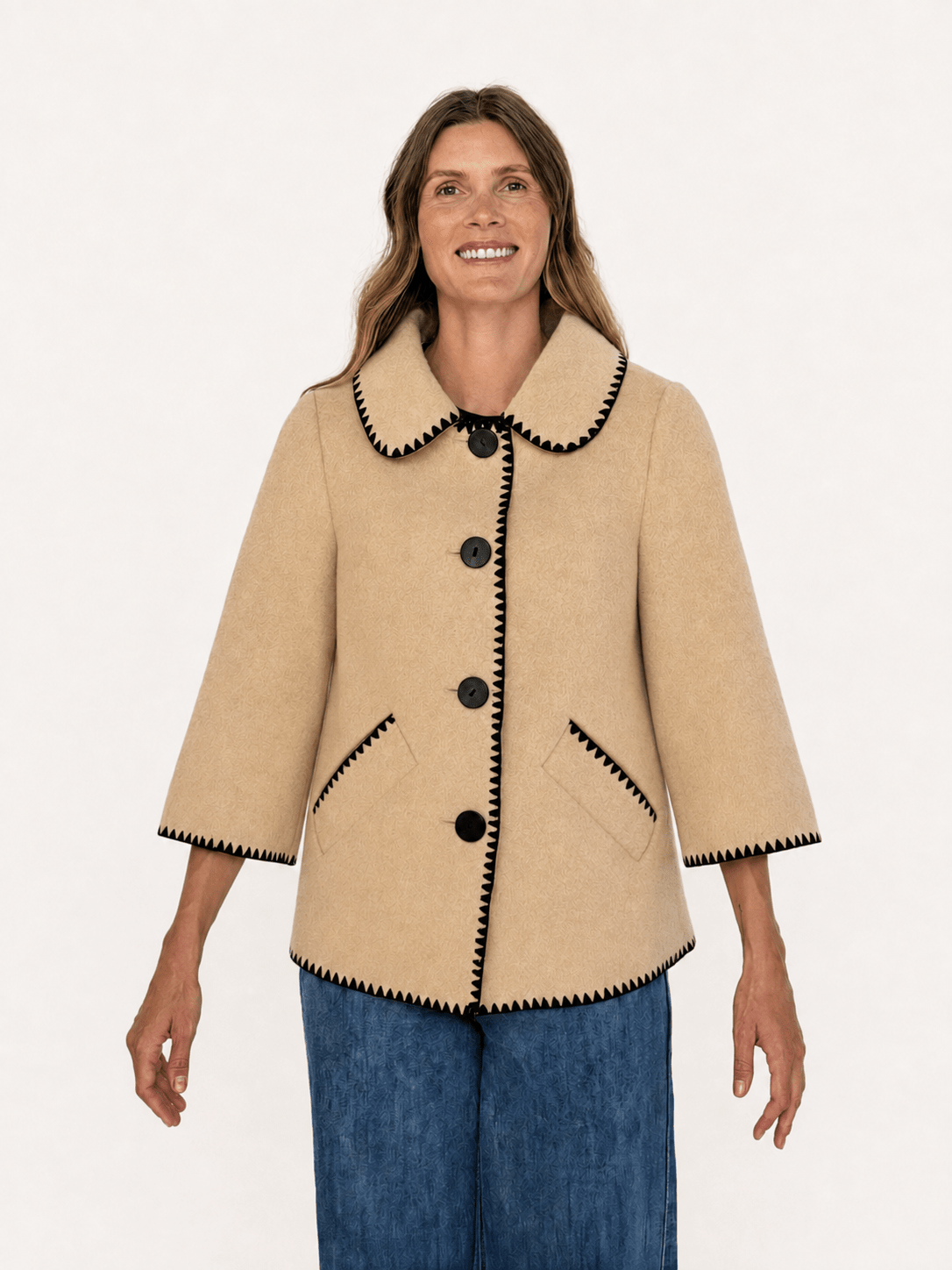 CASSIDY coat Camel - Lesley Evers-coat-Shop-Shop/All Products
