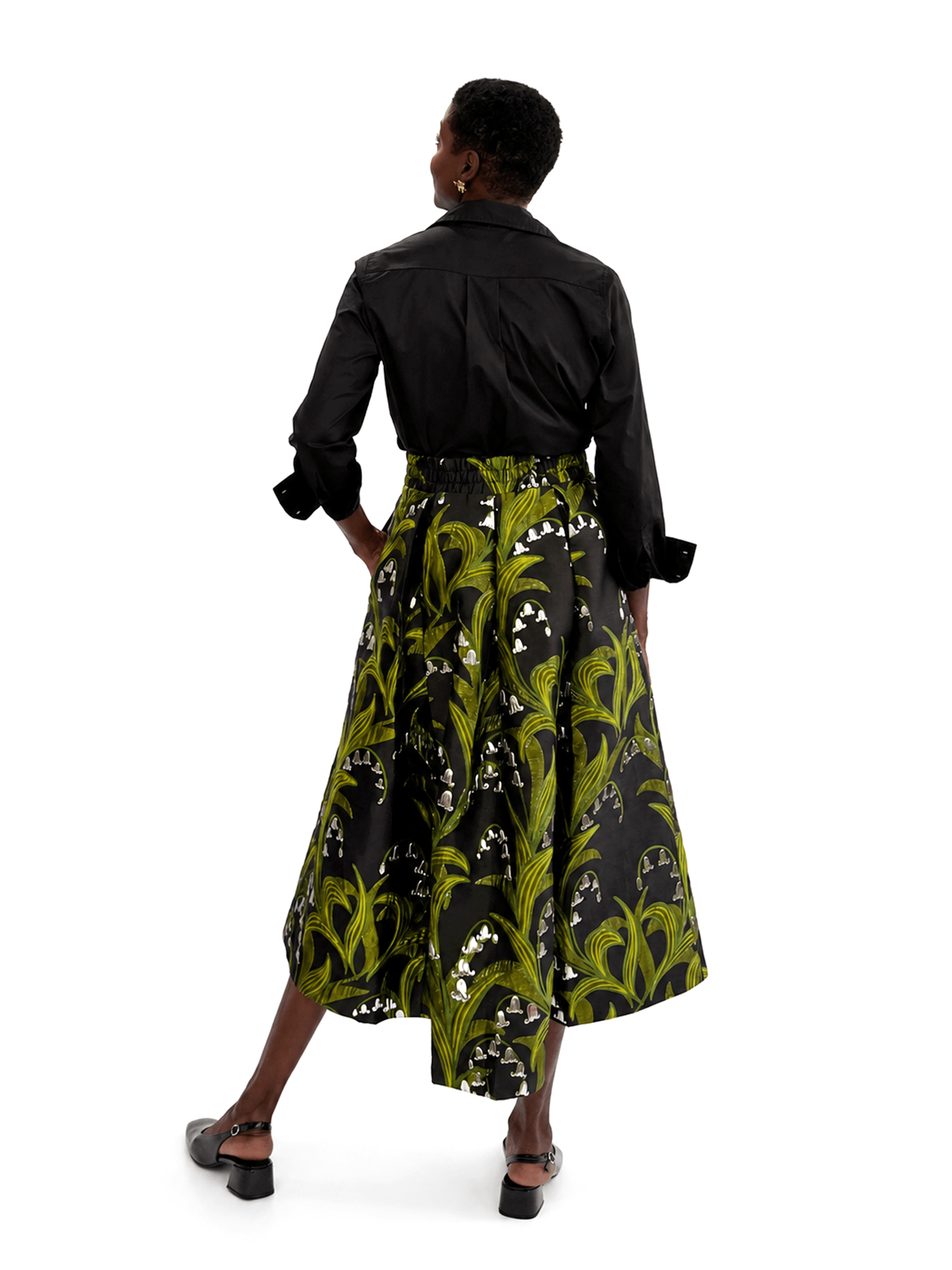 CELINE skirt Lily of the Valley - Lesley Evers-Bottoms-gown-Shop