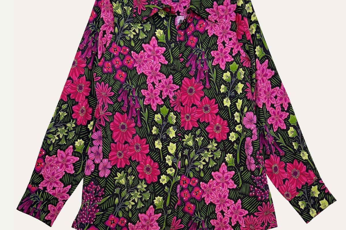 CHRISTINA blouse Serenade Magenta - Lesley Evers-Shop-Shop/All Products-Shop/New Arrivals