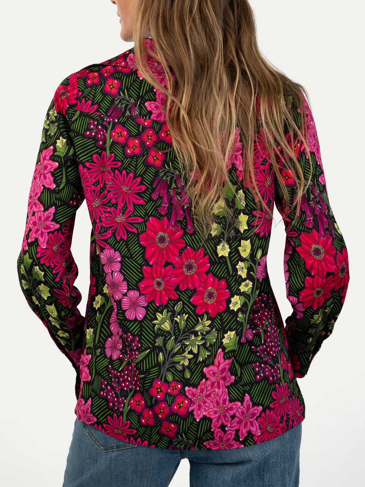 CHRISTINA blouse Serenade Magenta - Lesley Evers-Shop-Shop/All Products-Shop/New Arrivals