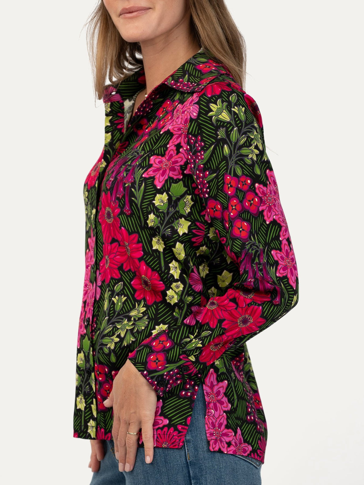 CHRISTINA blouse Serenade Magenta - Lesley Evers-Shop-Shop/All Products-Shop/New Arrivals