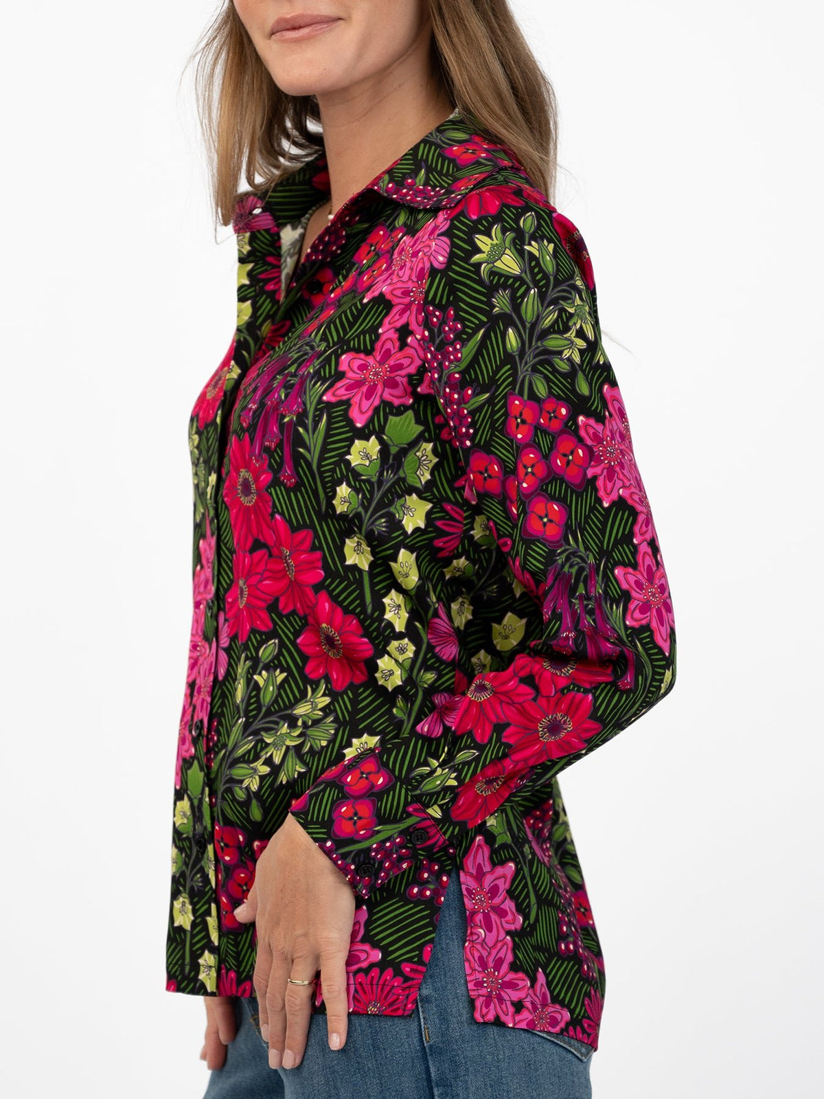 CHRISTINA blouse Serenade Magenta - Lesley Evers-Shop-Shop/All Products-Shop/New Arrivals