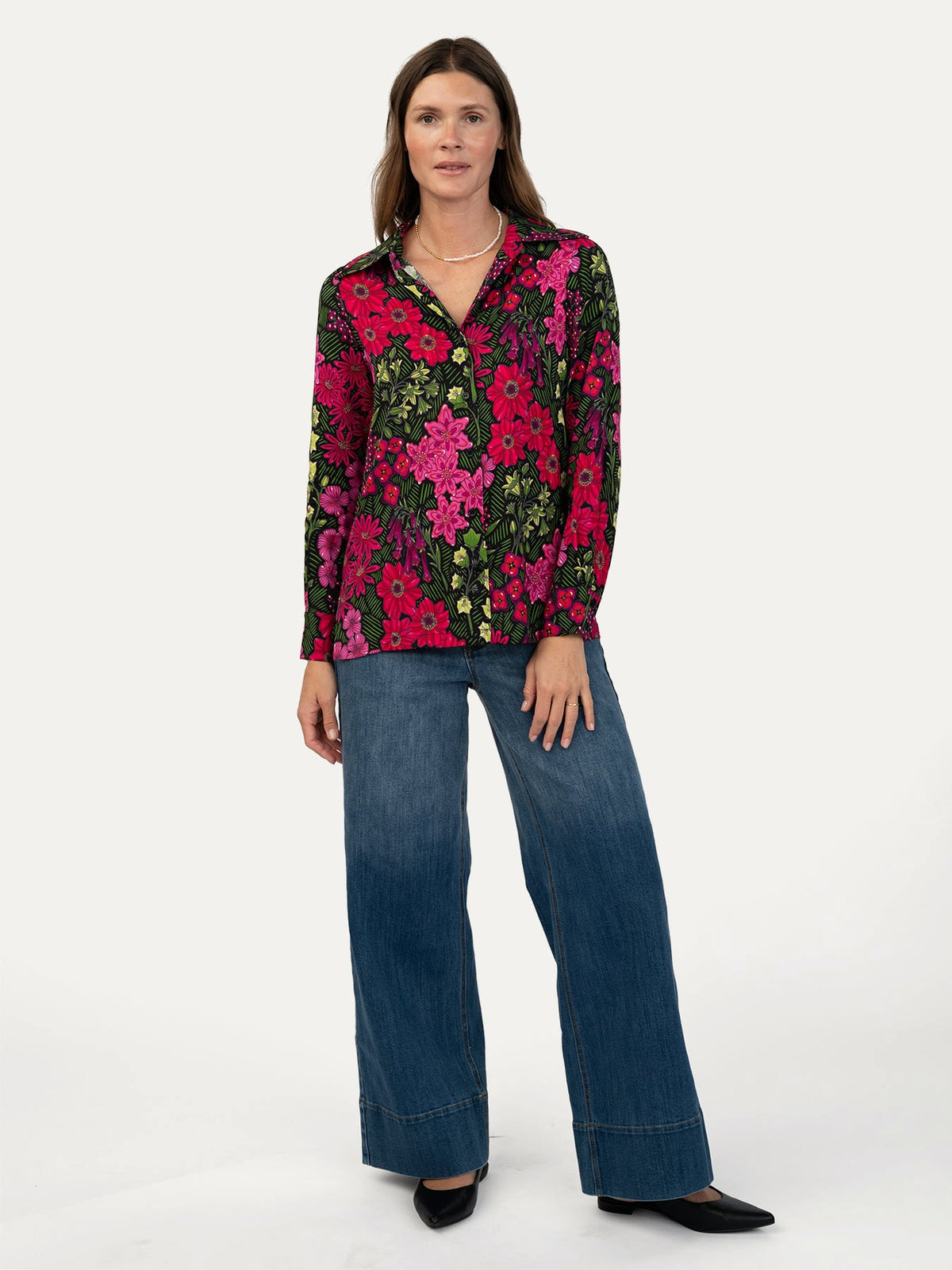 CHRISTINA blouse Serenade Magenta - Lesley Evers-Shop-Shop/All Products-Shop/New Arrivals