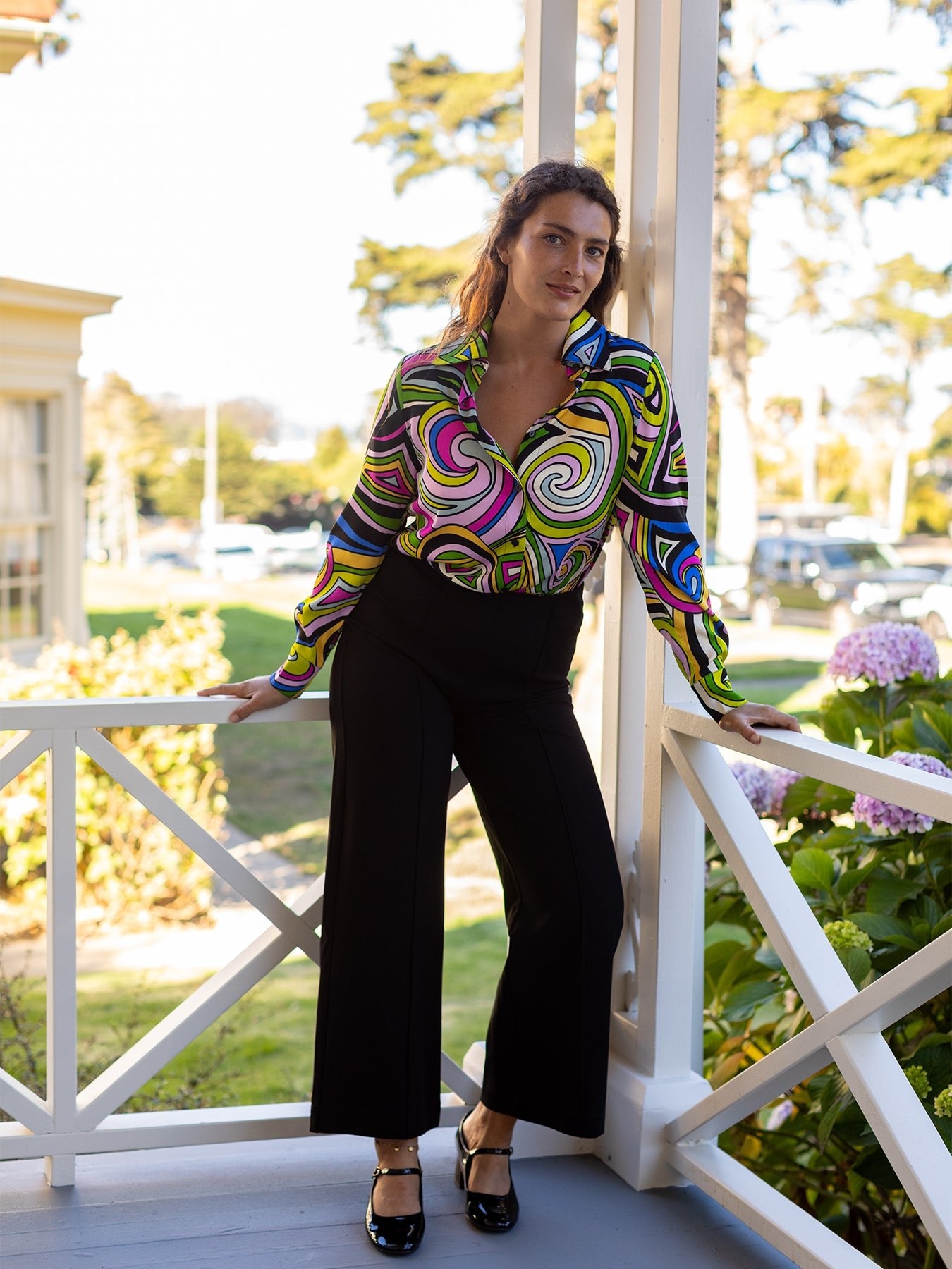 CHRISTINA blouse Swirl - Lesley Evers - Shop - Shop/All Products - Shop/New Arrivals