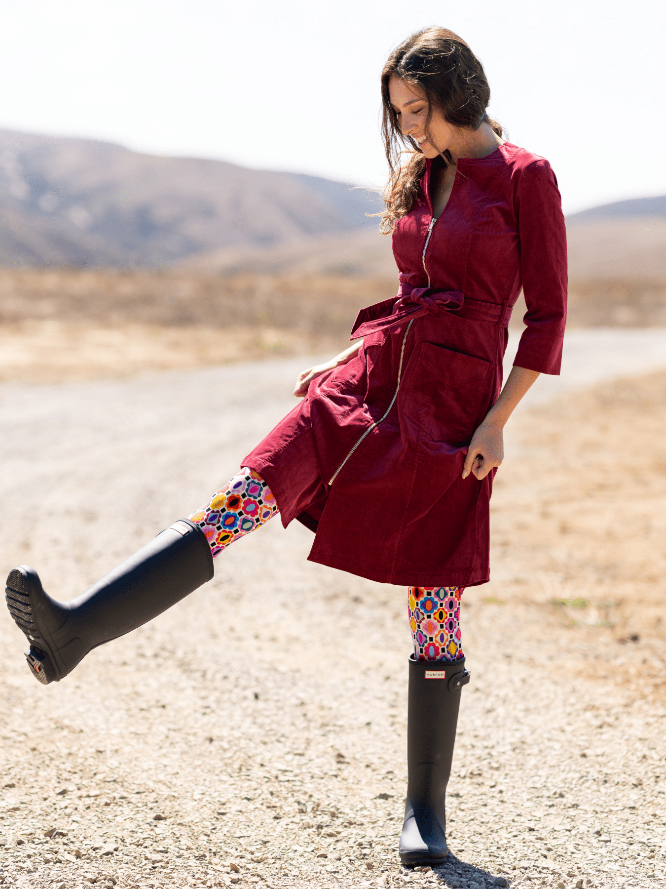 COCO tights Gems - Lesley Evers - 23pinkrobeset - colorful - Colorful patterned tights