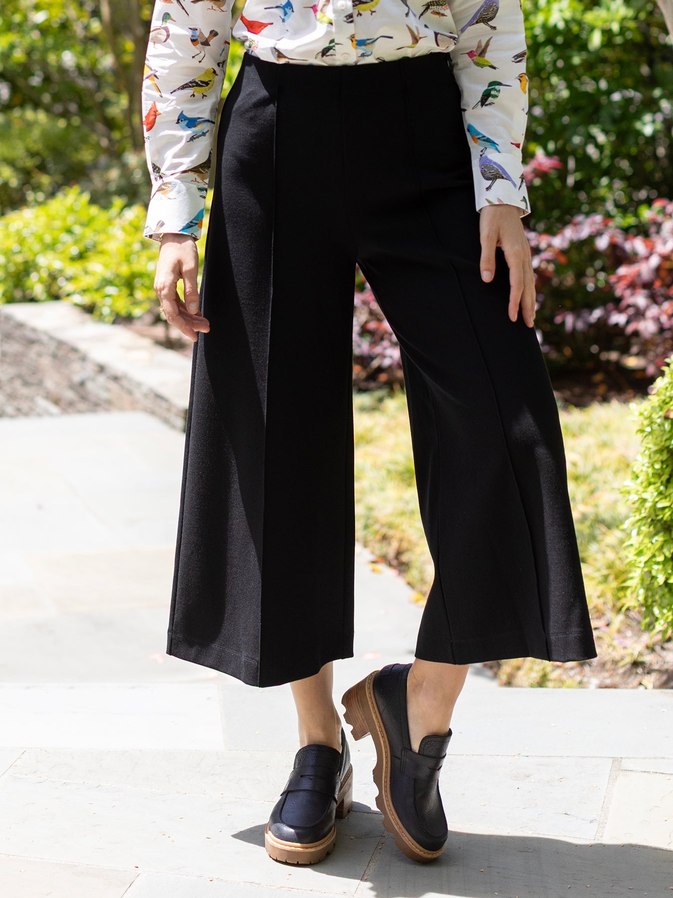 CONNIE pant Black Ponte - Lesley Evers - Bottoms - Connie - Pants