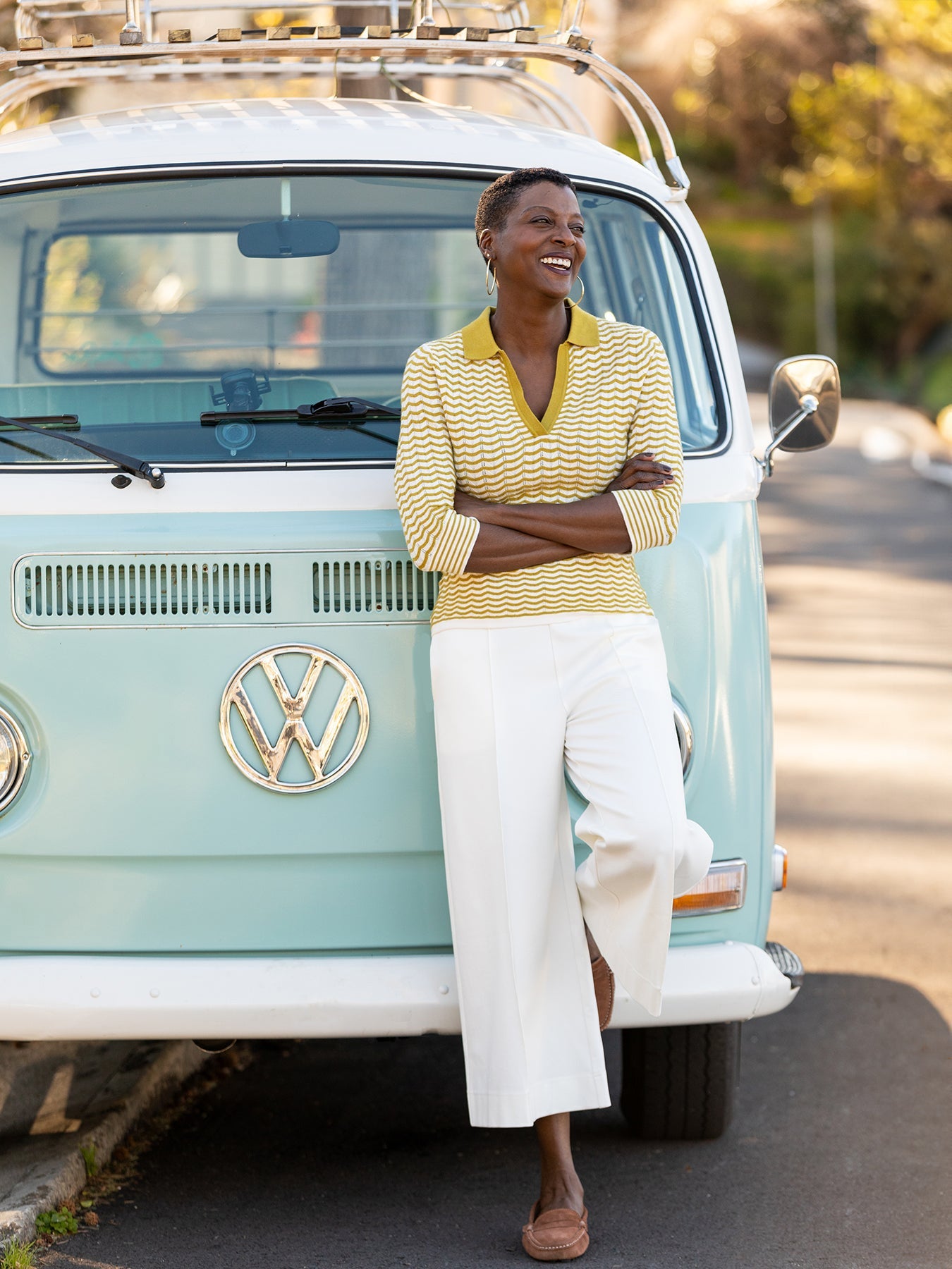 CONNIE pant White Ponte - Lesley Evers - Bottoms - connie - Pants