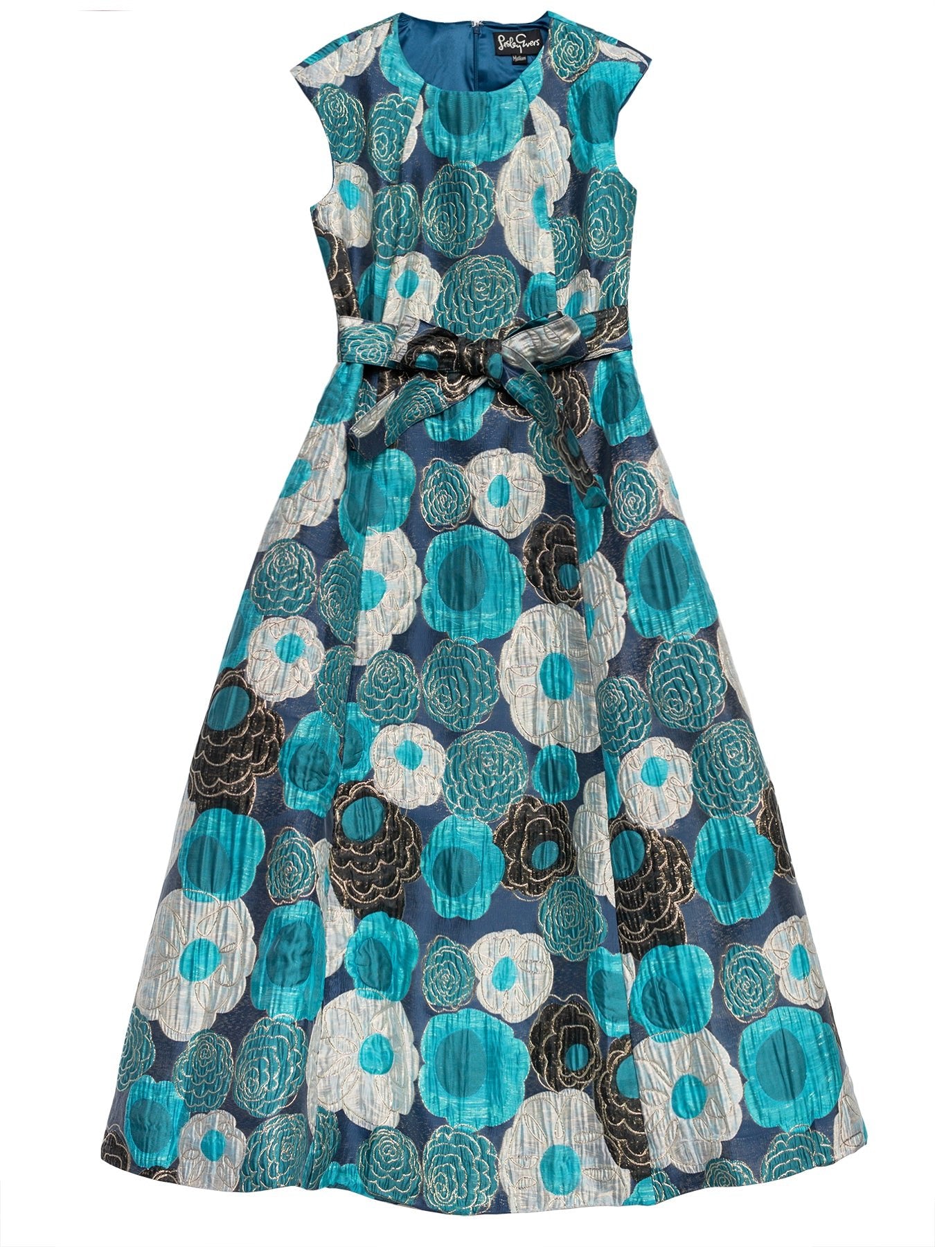 CORDELIA dress Flower Charm Blue - Lesley Evers - Dress - Printed Dress - Shop