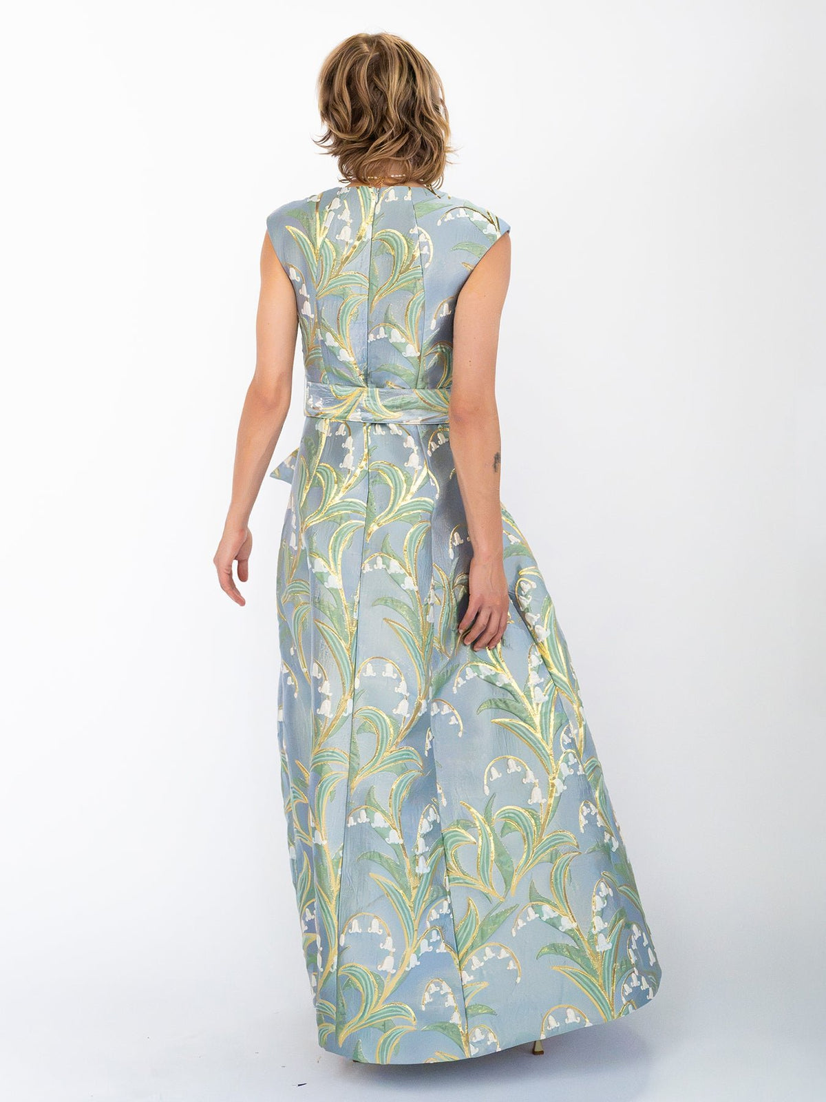 CORDELIA dress Lily of the Valley - Lesley Evers-Cordelia-Dress-gown