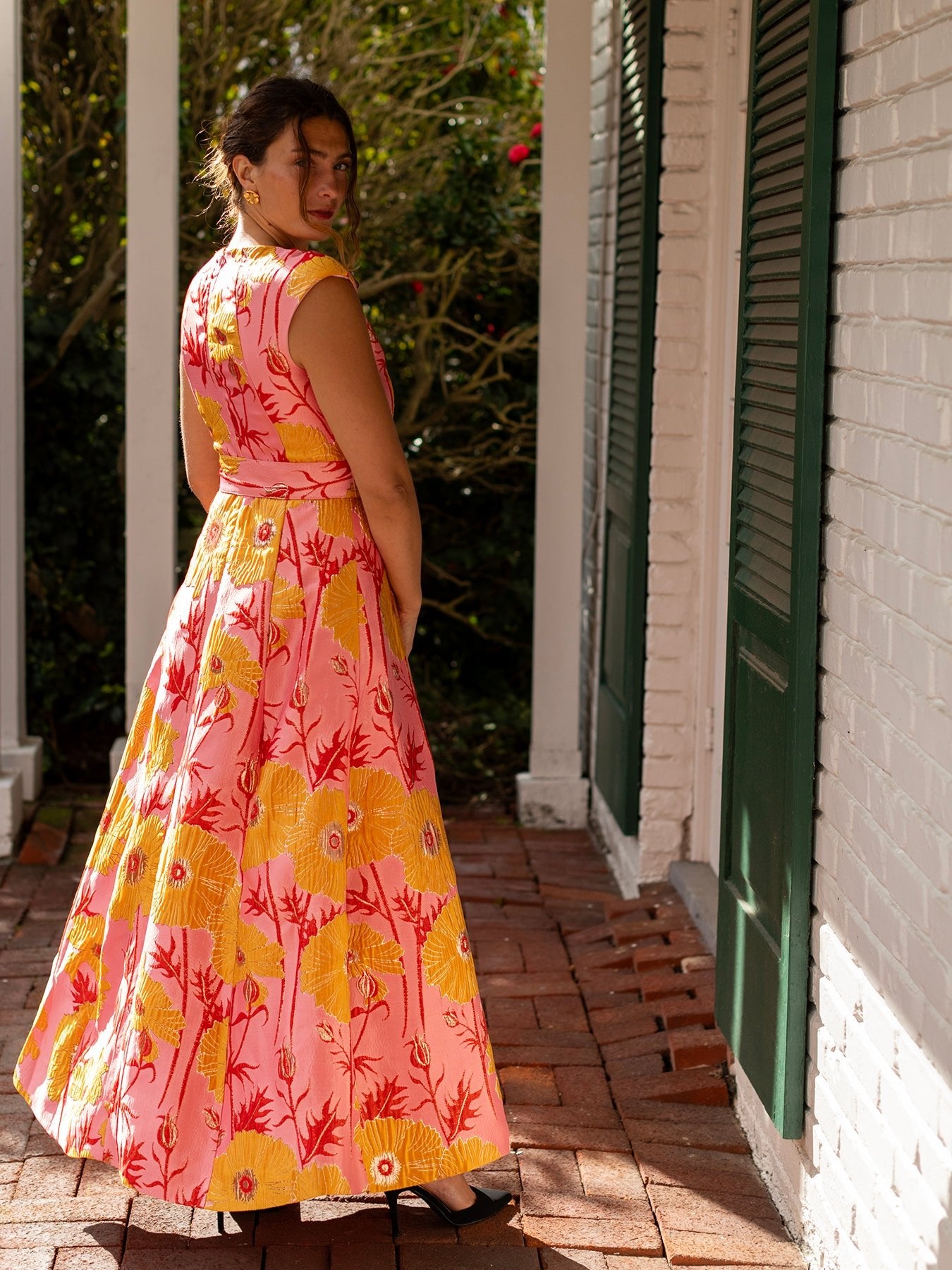 CORDELIA dress Tree Poppy Pink - Lesley Evers - Cordelia - Dress - Pink