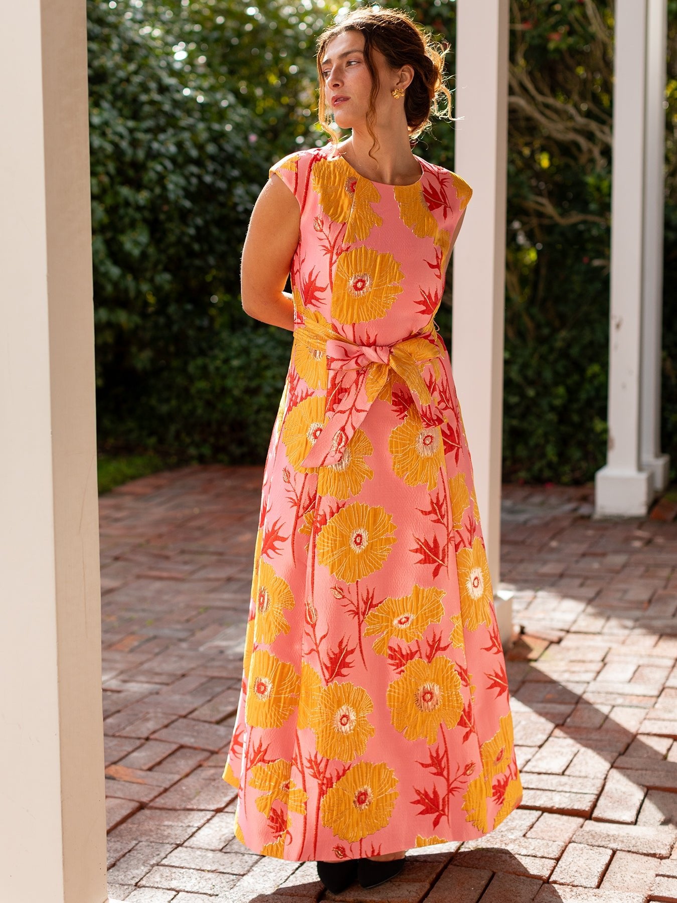 CORDELIA dress Tree Poppy Pink - Lesley Evers - Cordelia - Dress - Pink