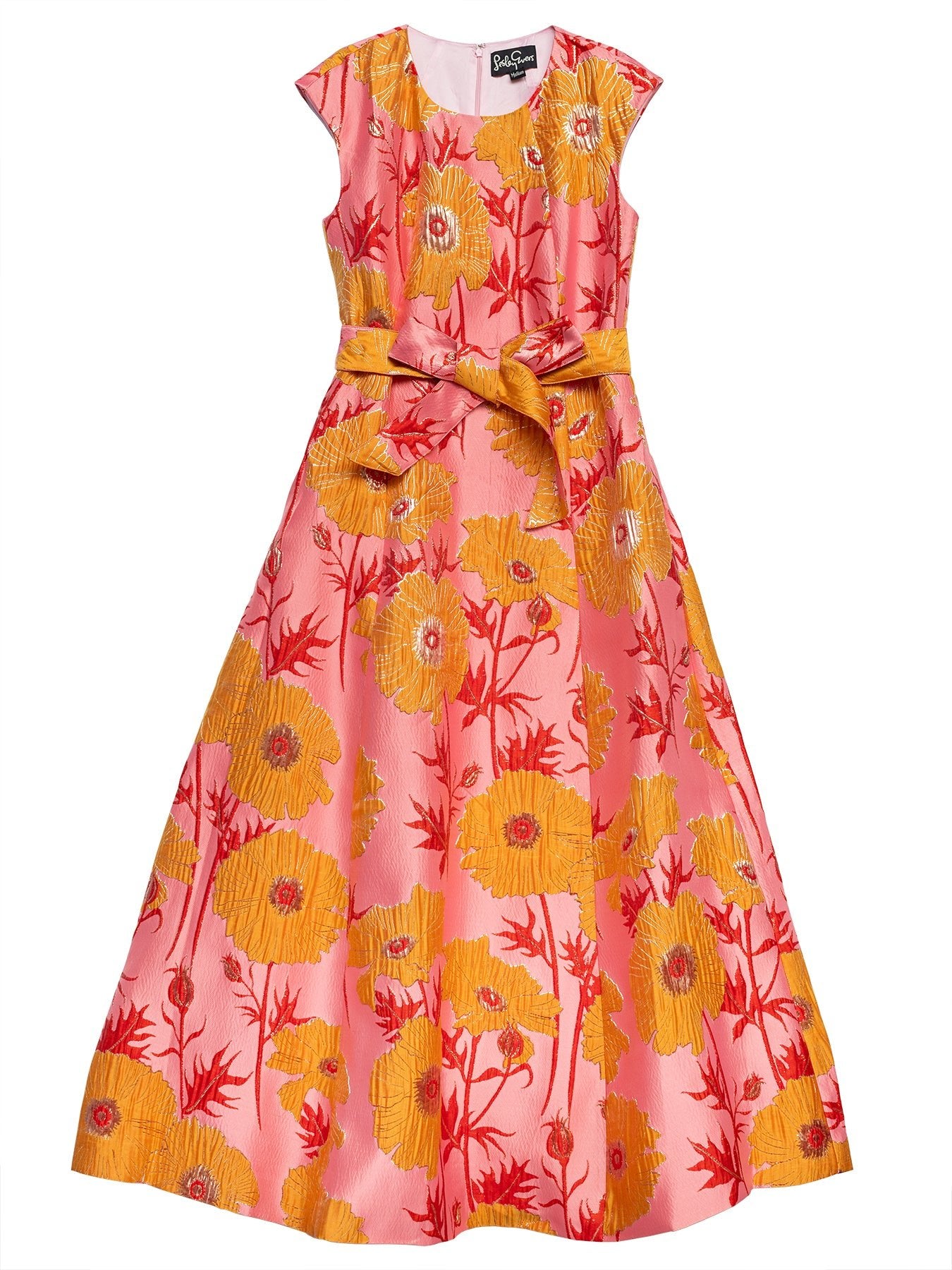 CORDELIA dress Tree Poppy Pink - Lesley Evers - Cordelia - Dress - Pink