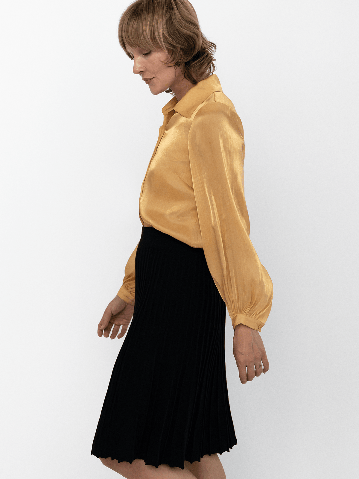 COSETTE blouse Gold - Lesley Evers-blouse-Shop-Shop/All Products