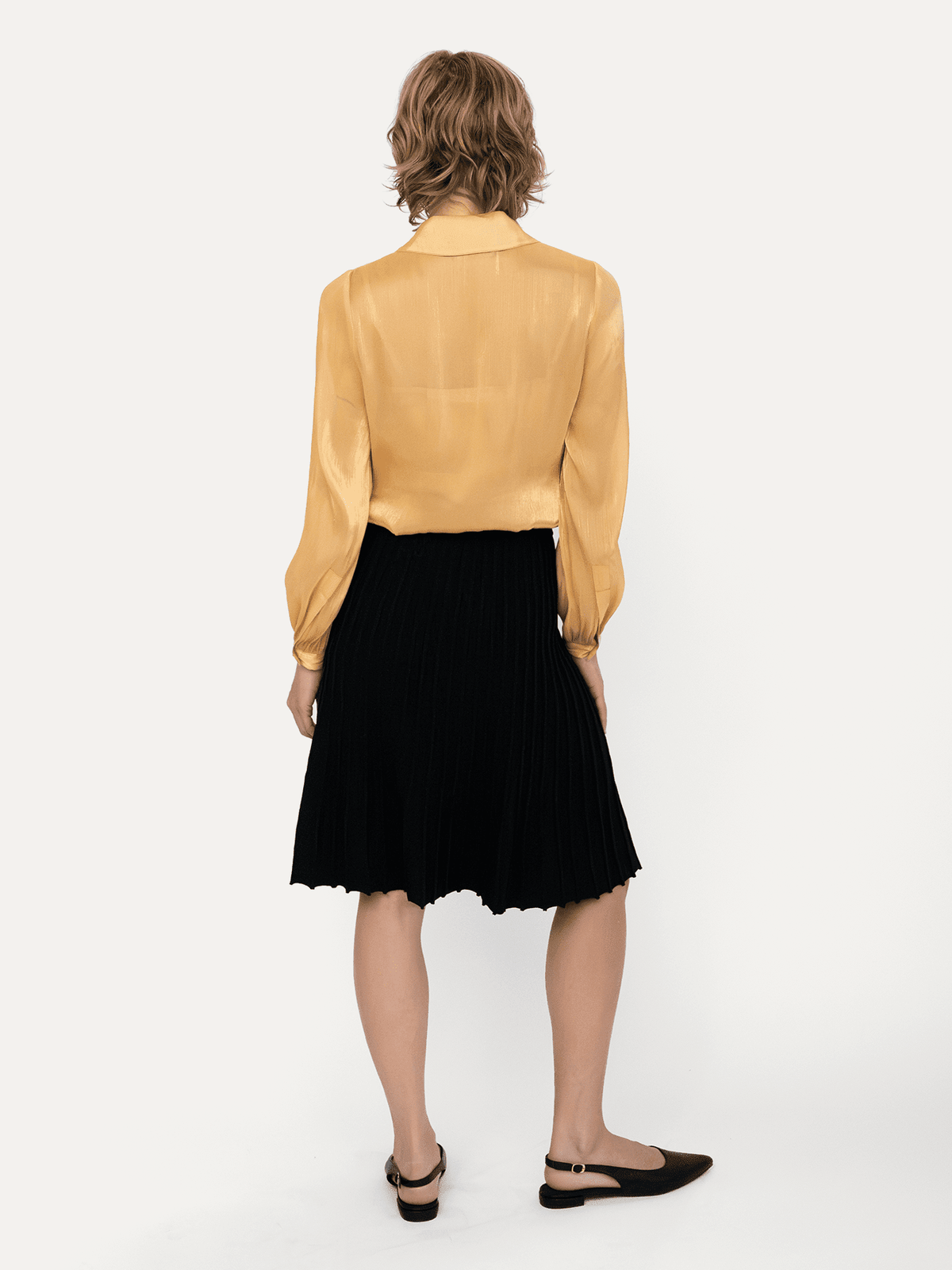COSETTE blouse Gold - Lesley Evers-blouse-Shop-Shop/All Products