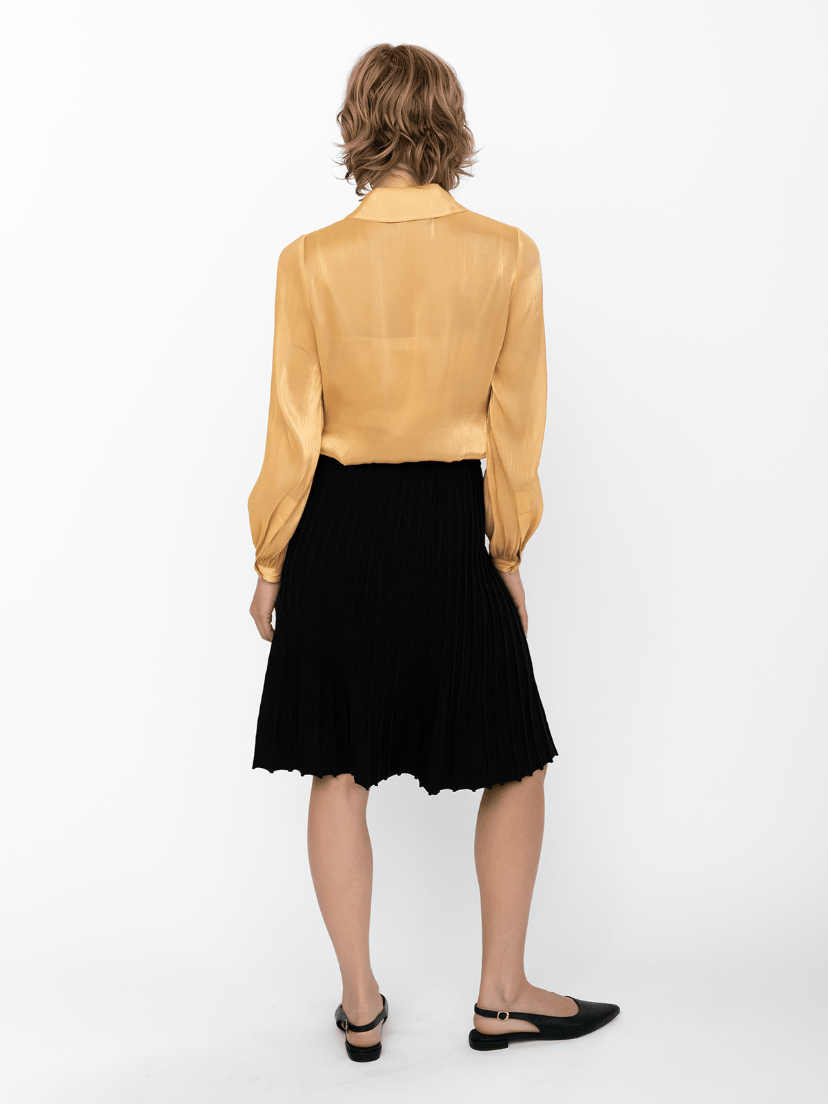 COSETTE blouse Gold - Lesley Evers-blouse-Shop-Shop/All Products