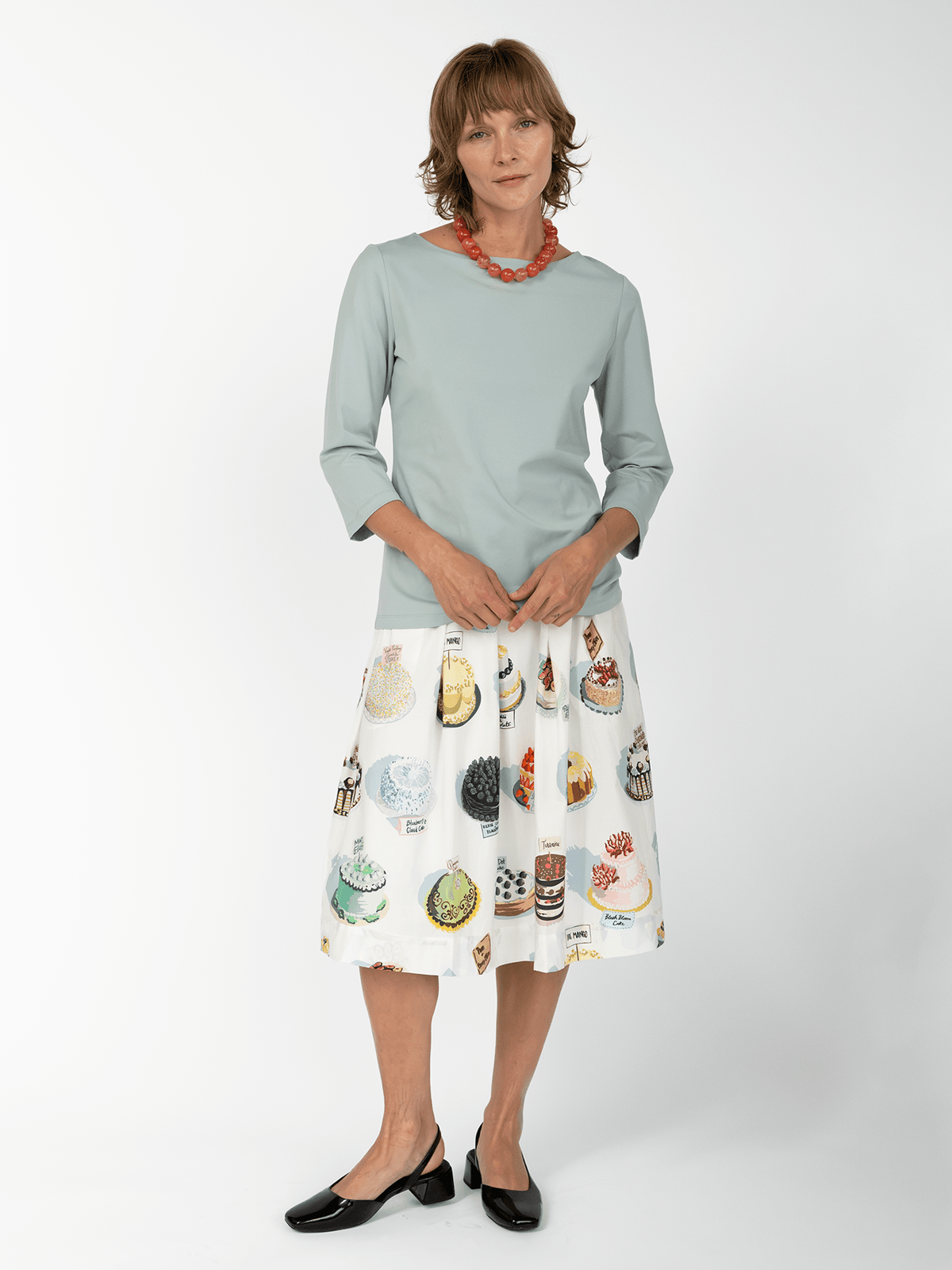 DAKOTA tee Seafoam - Lesley Evers-Best Seller-dakota-Shop