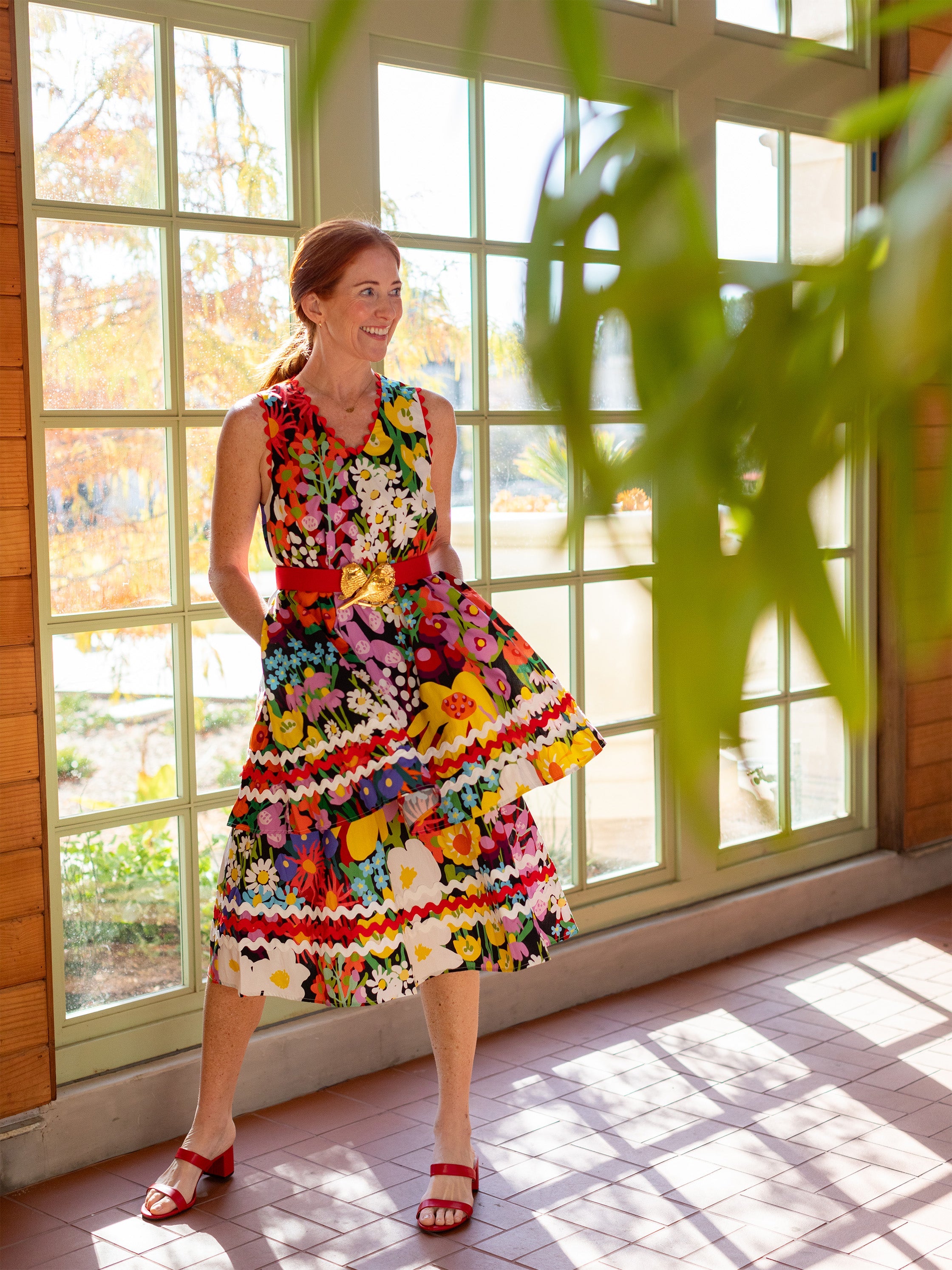 DELANEY dress Garden Party - Lesley Evers - Dress - Shop - Shop/All Products