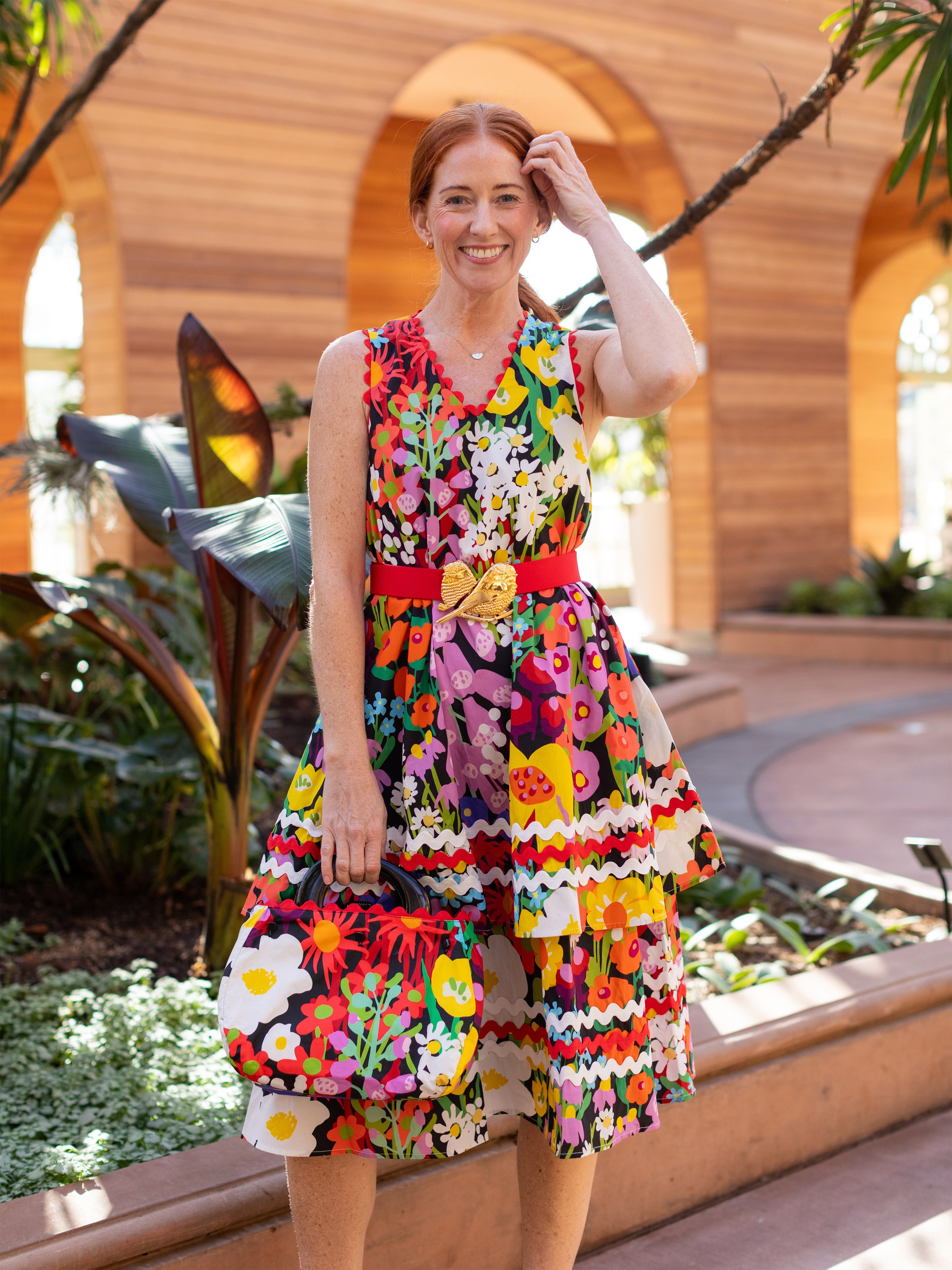 DELANEY dress Garden Party - Lesley Evers - Dress - Shop - Shop/All Products