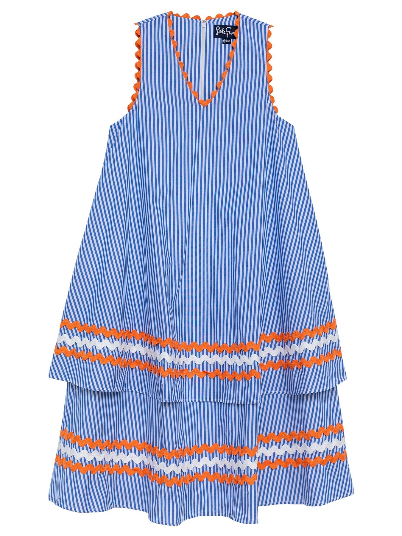 DELANEY dress Navy Stripe - Lesley Evers - Dress - service_blocked - Shop