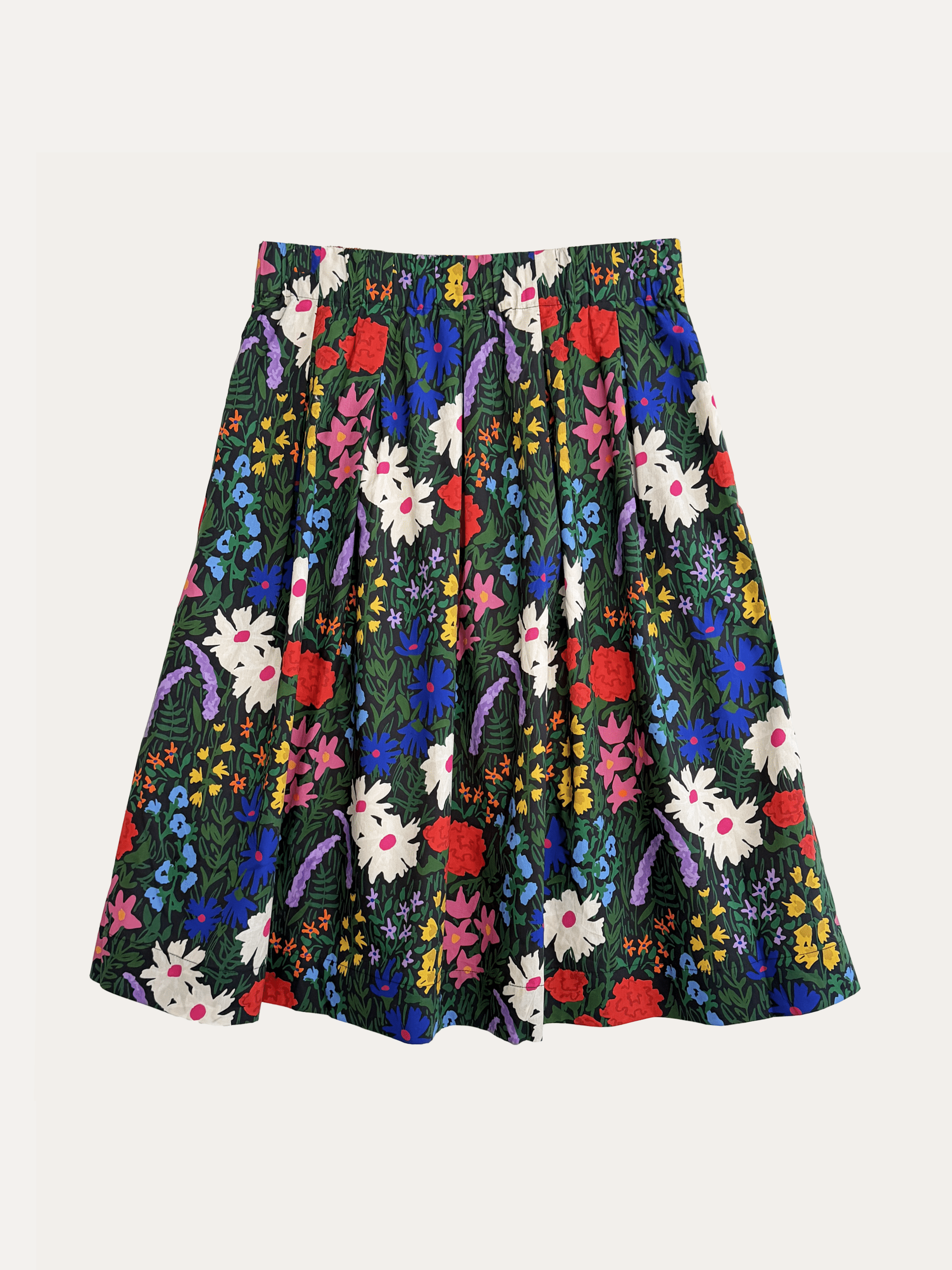 DIXIE skirt Flower Field - Lesley Evers-Blue-Bottoms-new