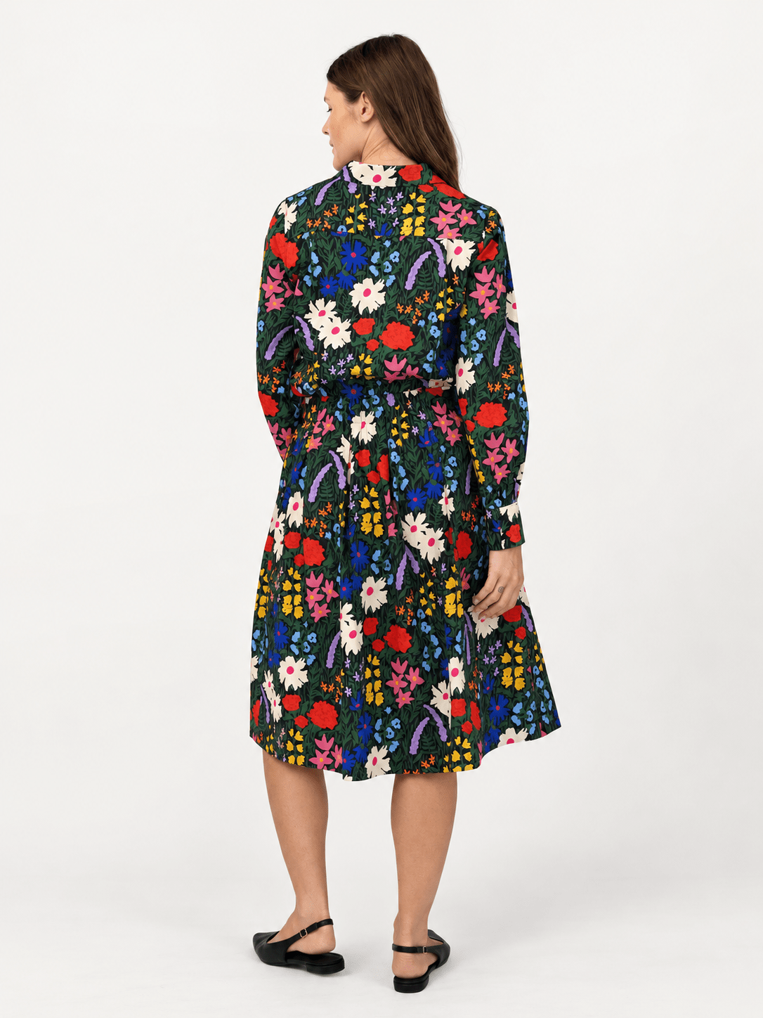 DIXIE skirt Flower Field - Lesley Evers-Blue-Bottoms-new