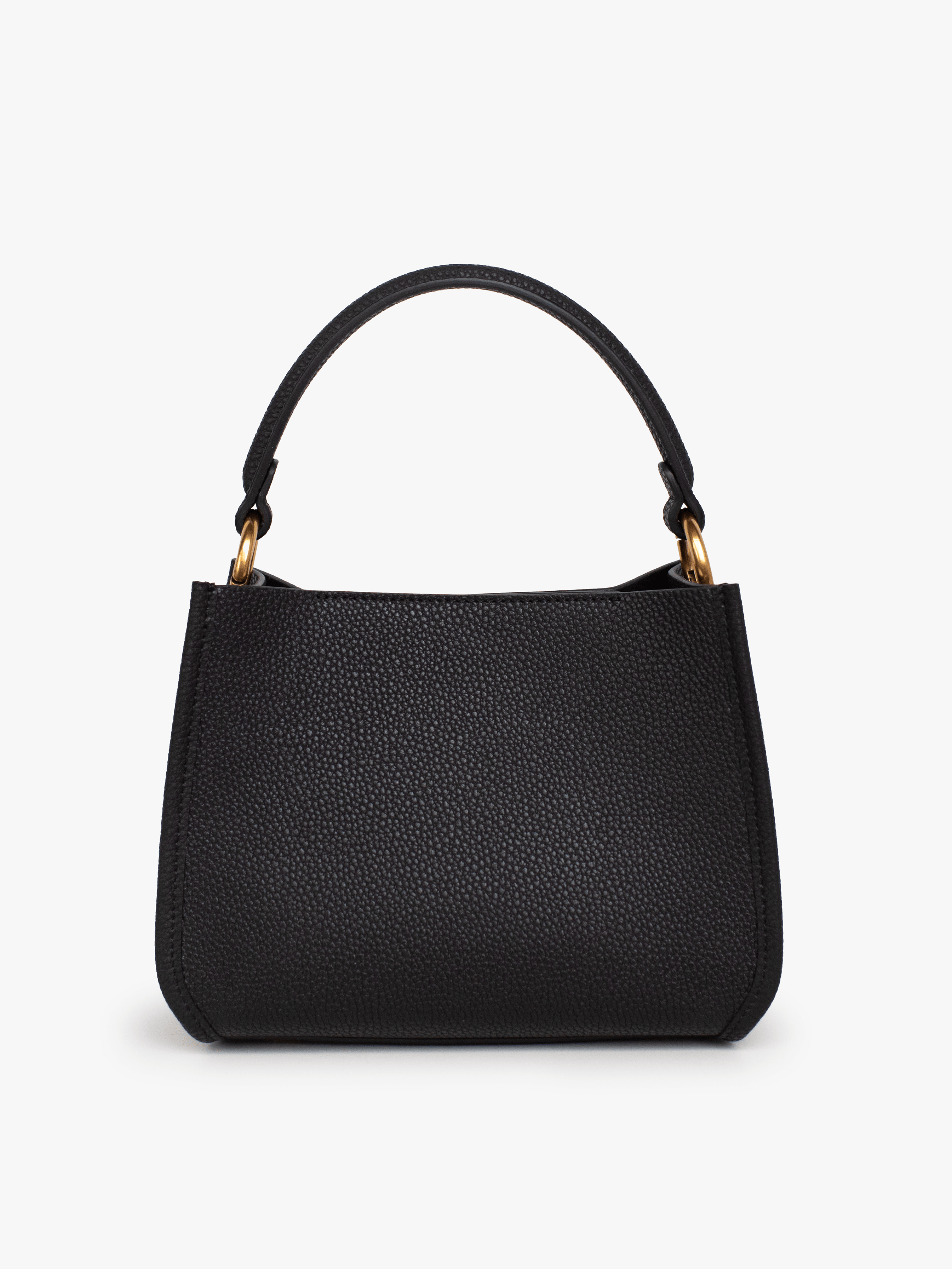 DOTTIE Leather Handbag Black - Lesley Evers - Accessories - Bonnie cover - Giftable