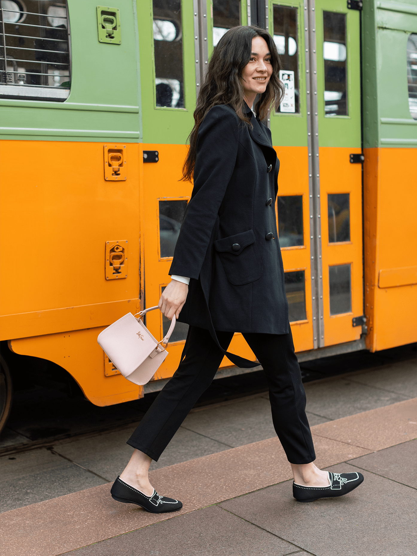 DOTTIE Leather Handbag Pink - Lesley Evers - Accessories - Bonnie cover - Giftable