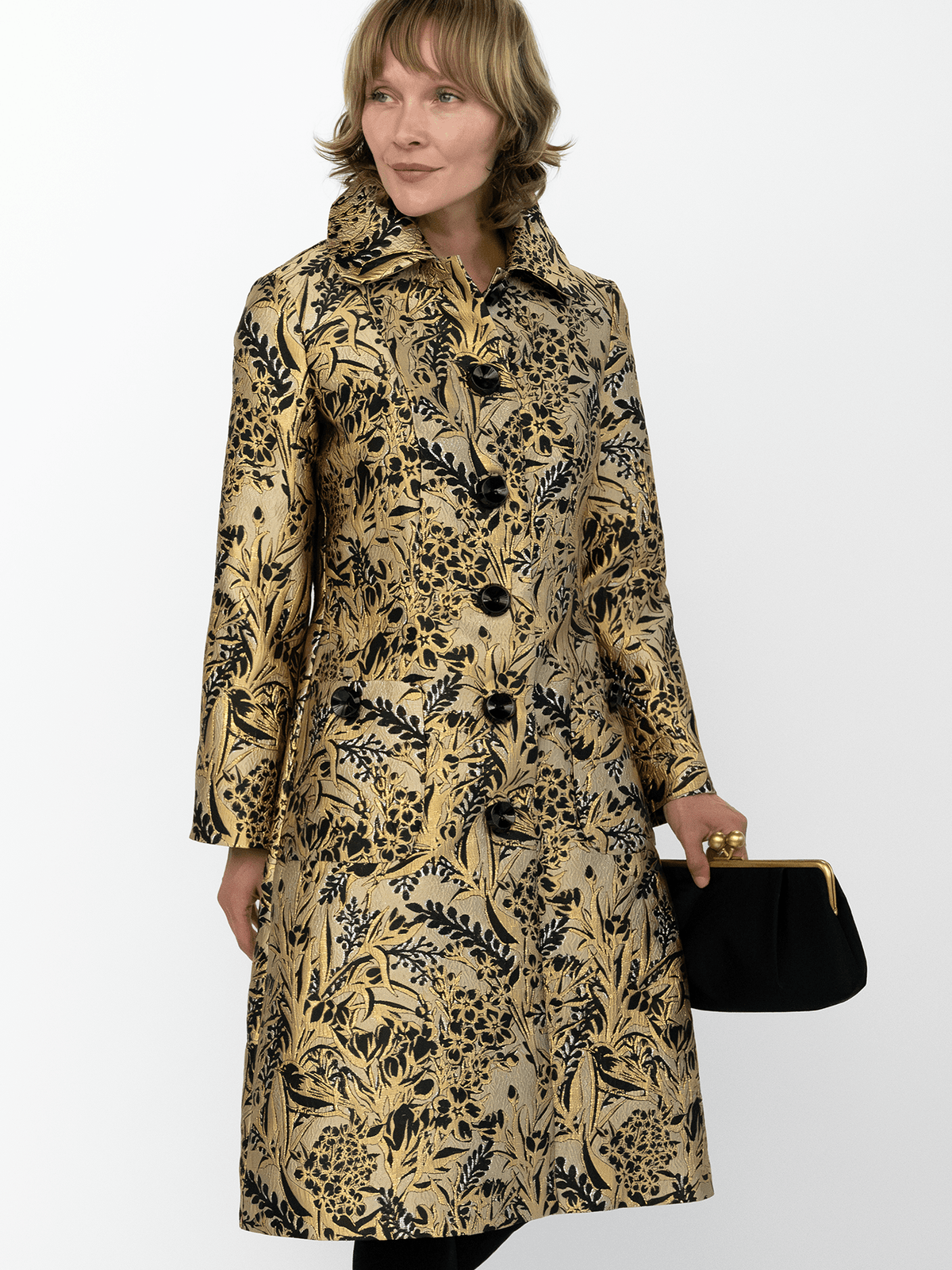 ELEANOR coat Hidden Perch - Lesley Evers-coat-gown-lined coat
