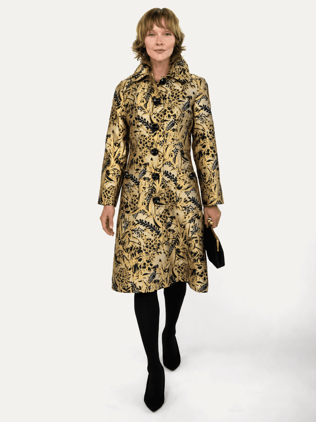 ELEANOR coat Hidden Perch - Lesley Evers-coat-gown-lined coat