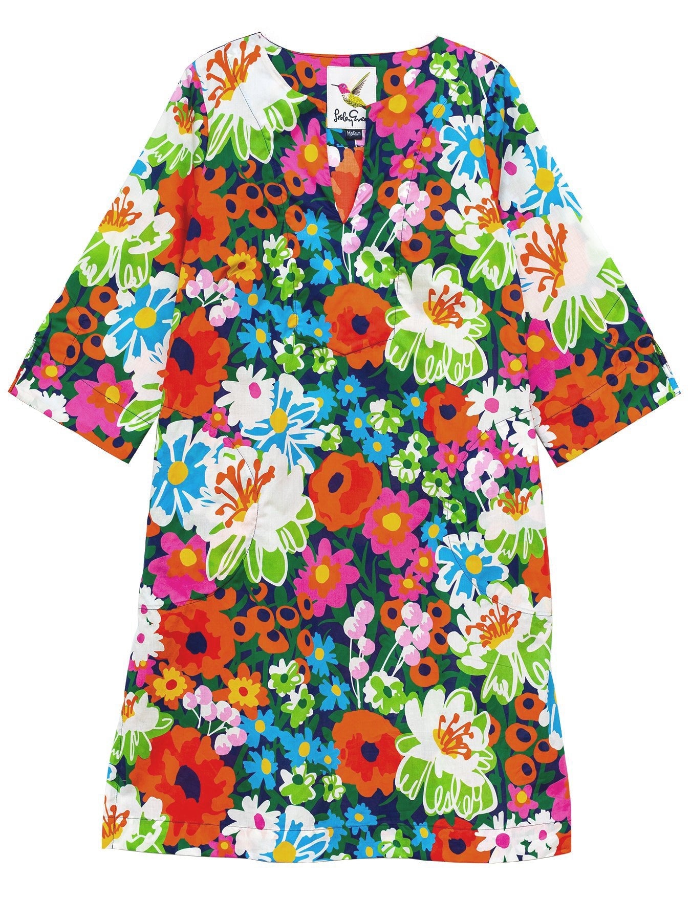 ELLIE dress Bouquet Bliss - Lesley Evers - Dress - ellie - knee length