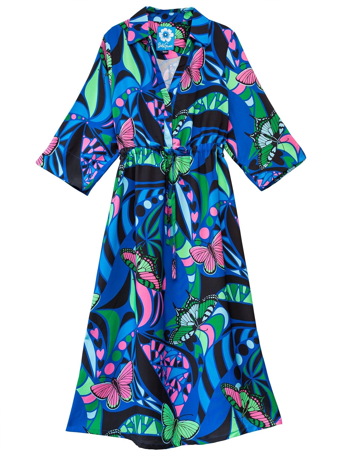 ELOISE dress Serendipity Blue - Lesley Evers - Dress - Shop/Dresses -