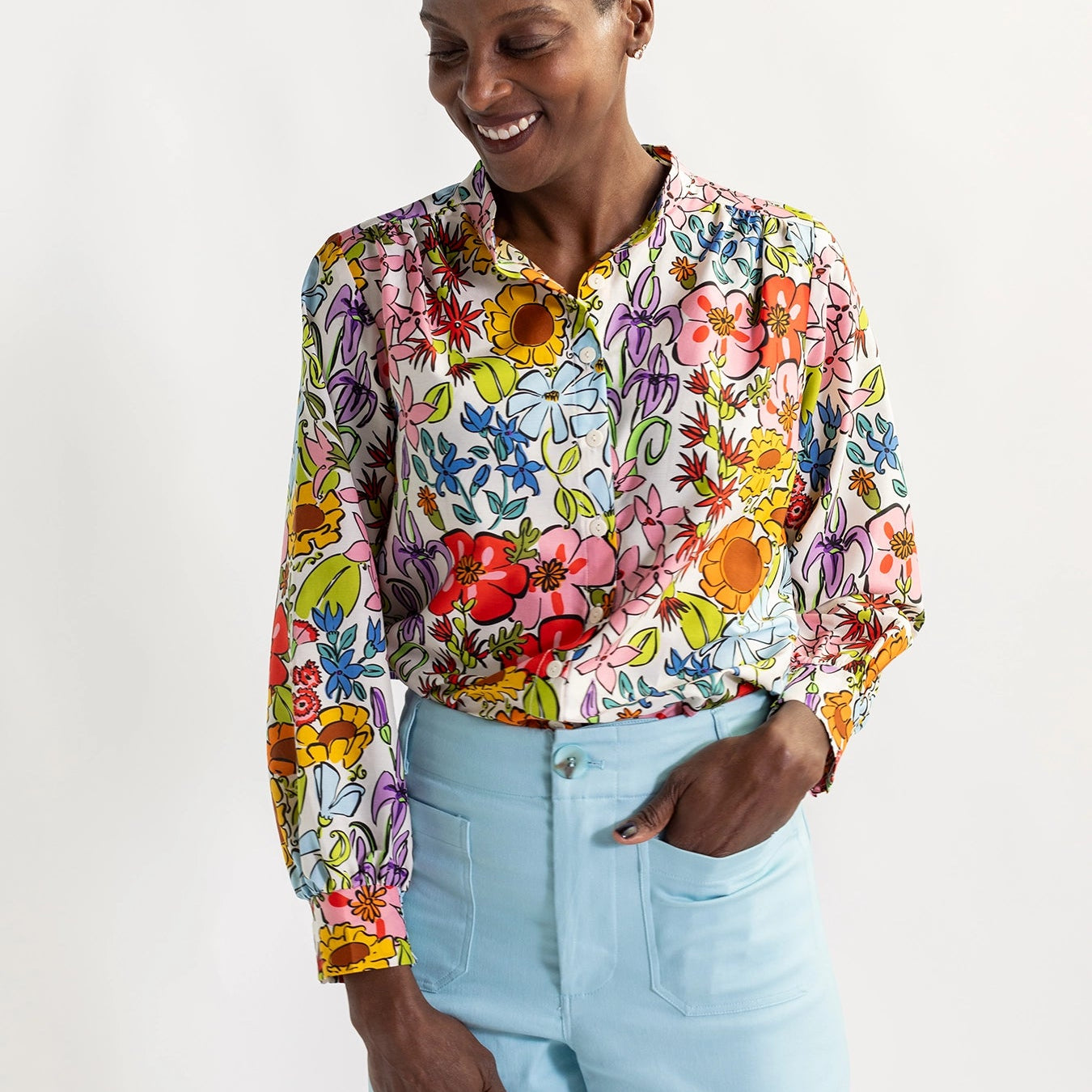 EMILY blouse Whimsy - Lesley Evers -