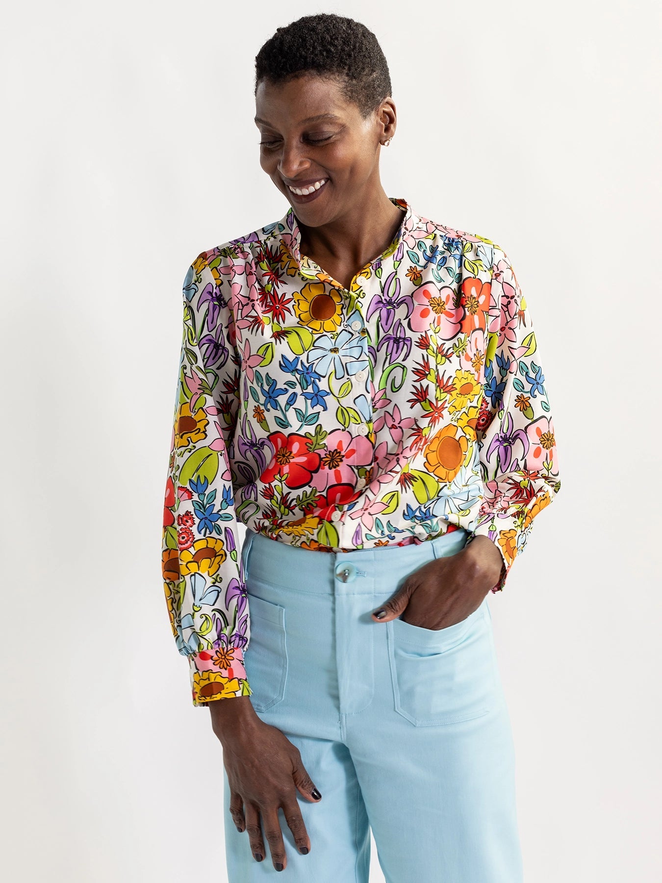 EMILY blouse Whimsy - Lesley Evers -