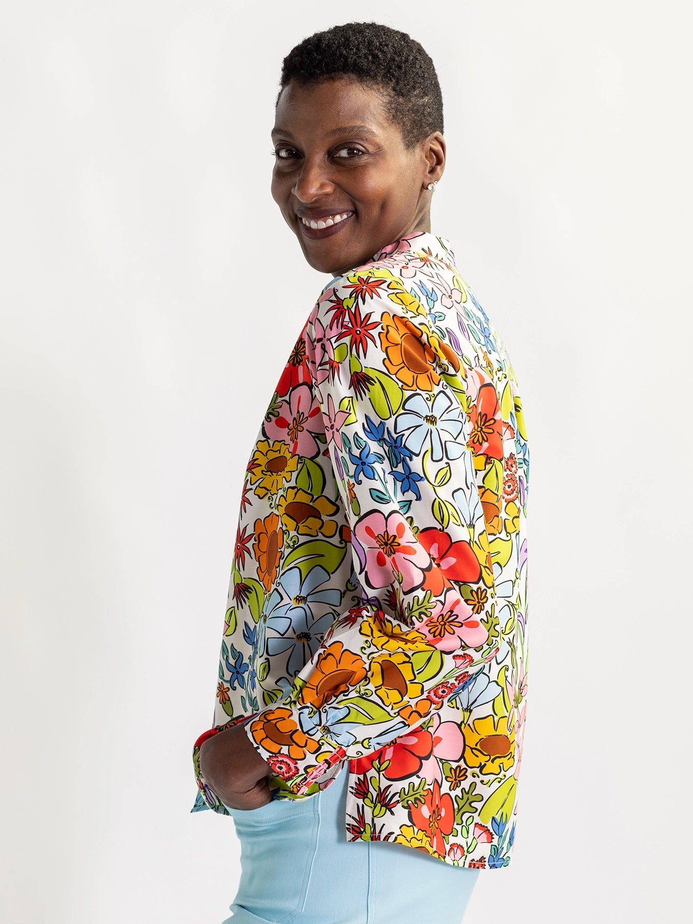 EMILY blouse Whimsy - Lesley Evers -