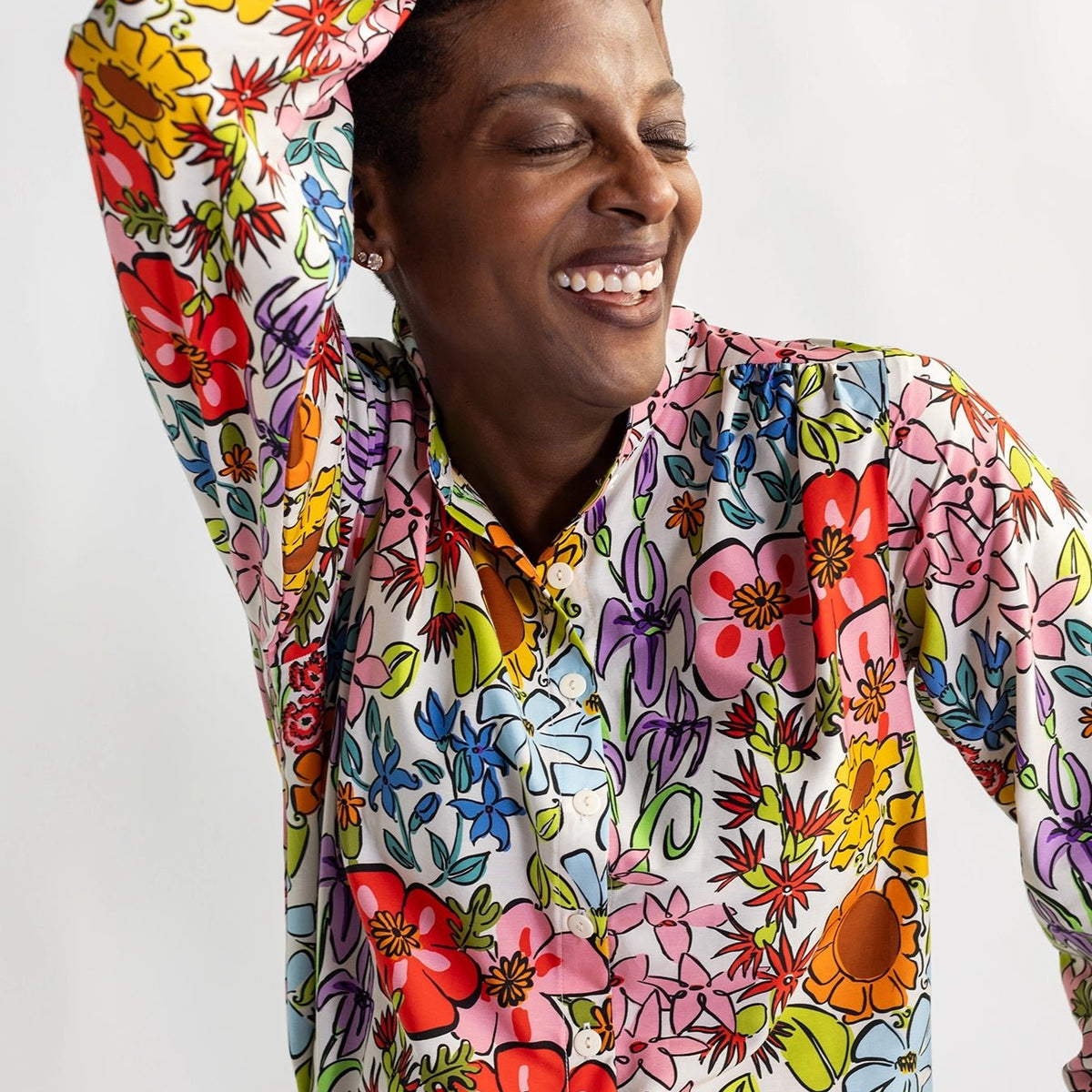 EMILY blouse Whimsy – Lesley Evers