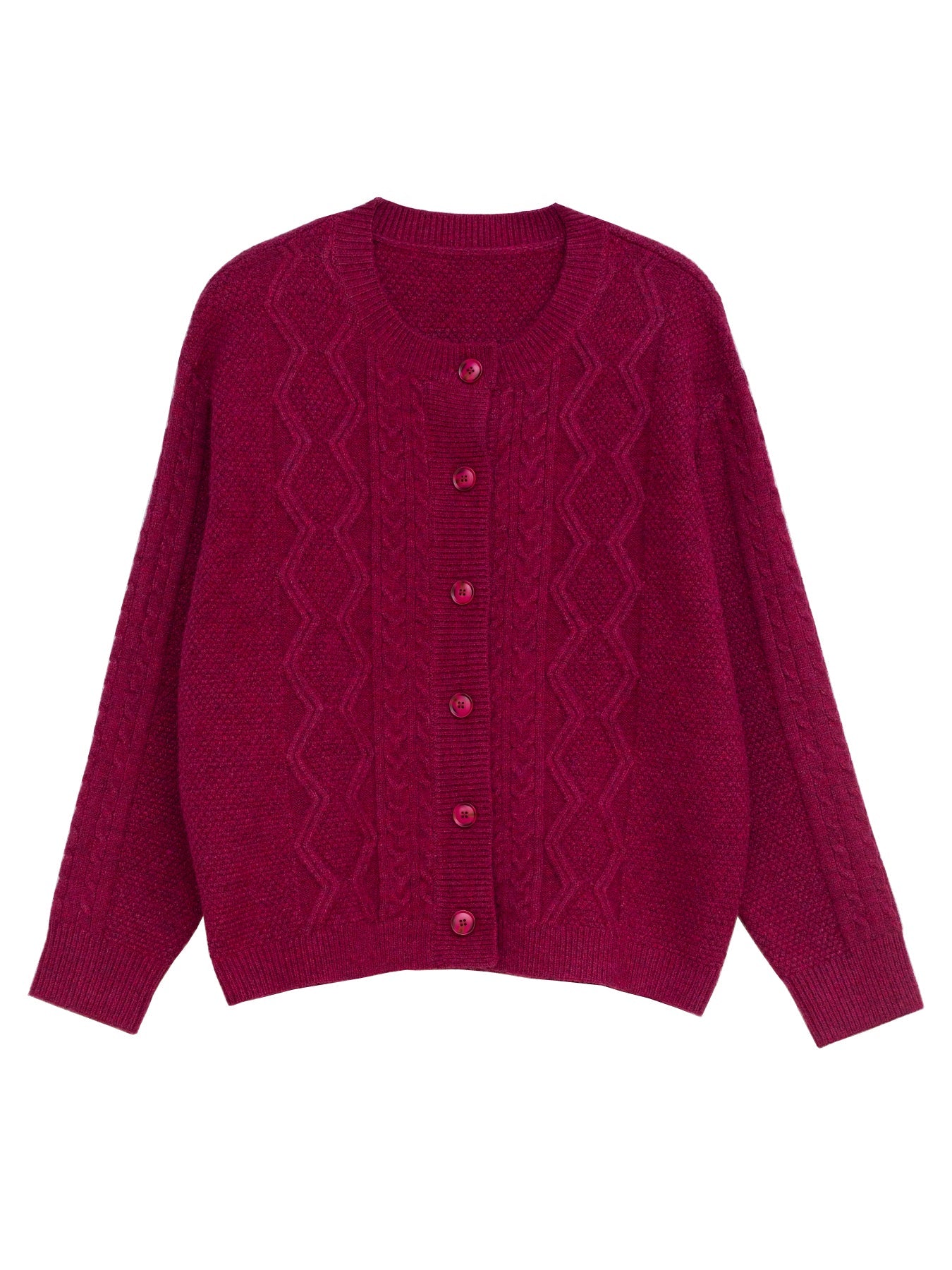 EMMA cardigan Berry - Lesley Evers - Best Seller - cardigan - emma