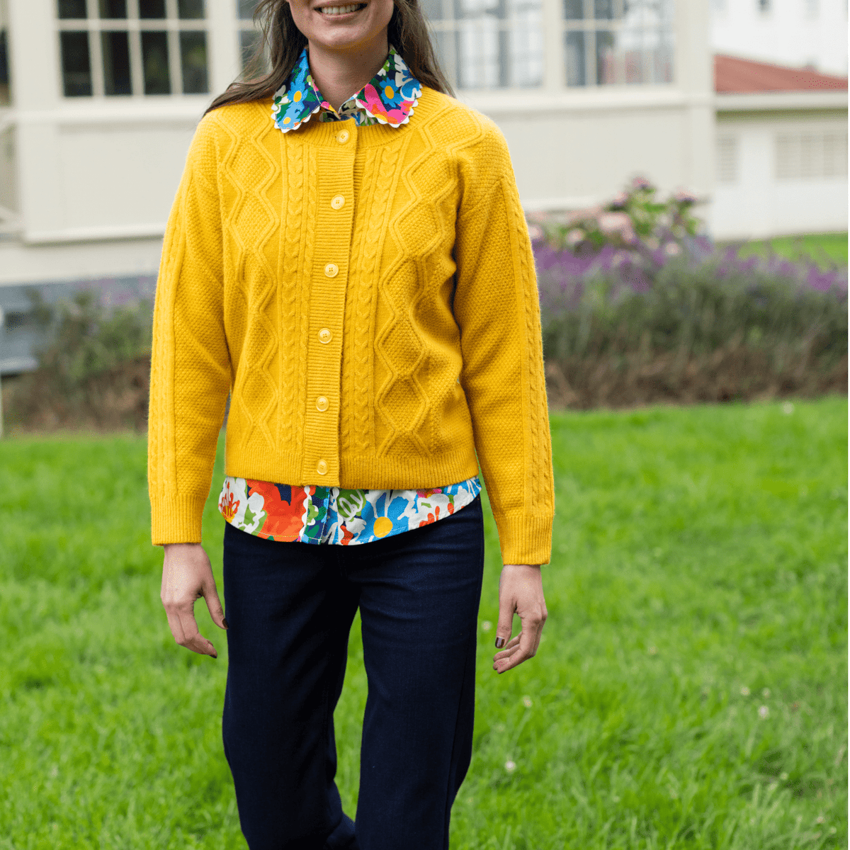 トップス Andmary Emma knit flare cardigan set ANDMARY】Emma knit