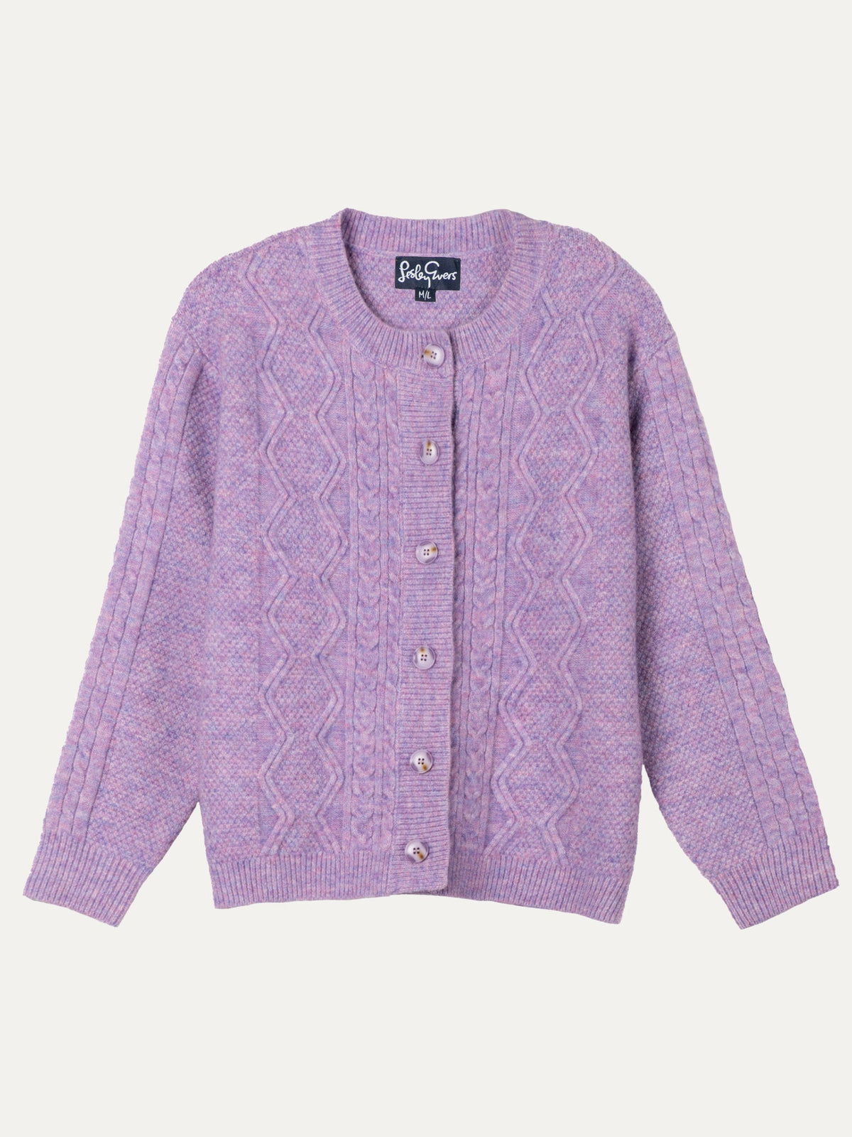 EMMA cardigan Lilac - Lesley Evers-Best Seller-cardigan-Dixie Olive Set
