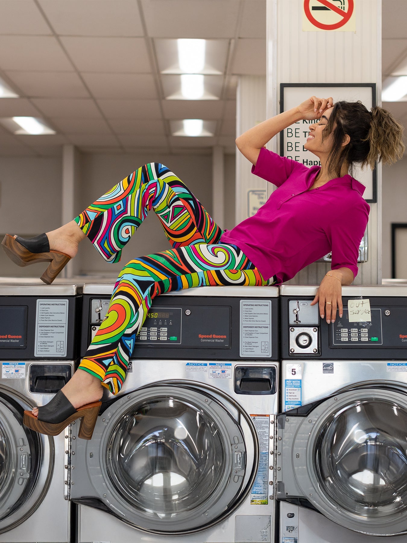 ERIKA pant Swirl - Lesley Evers - Best Seller - Bottoms - erika