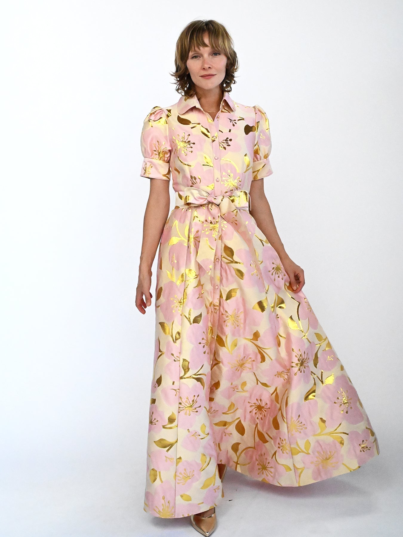 EVANGELINE dress Garden Wall Pink - Lesley Evers-Dress-evangeline-formal