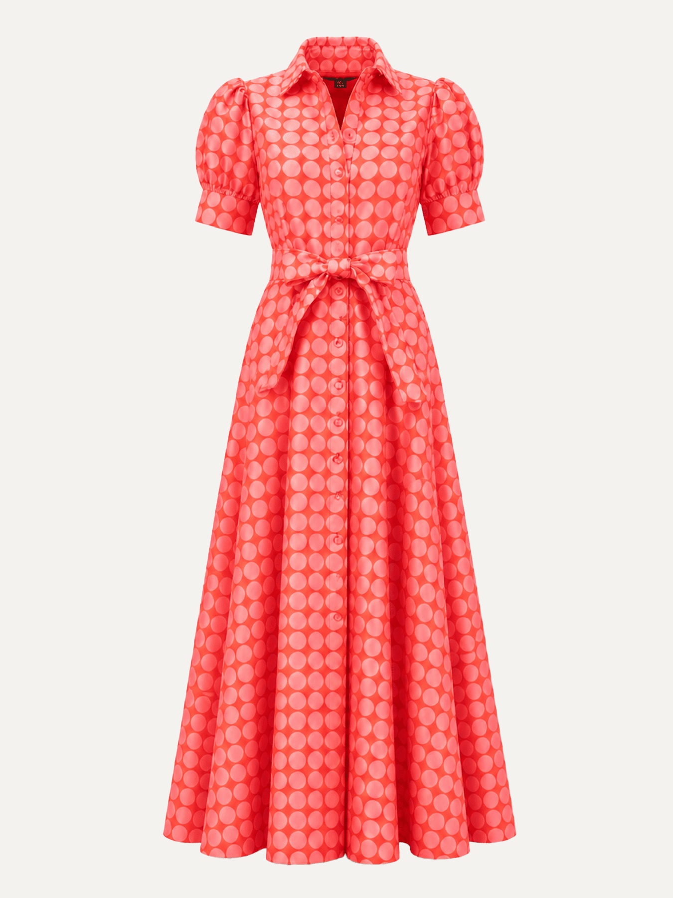 EVANGELINE dress Pink Dots - Lesley Evers-Dress-evangeline-formal