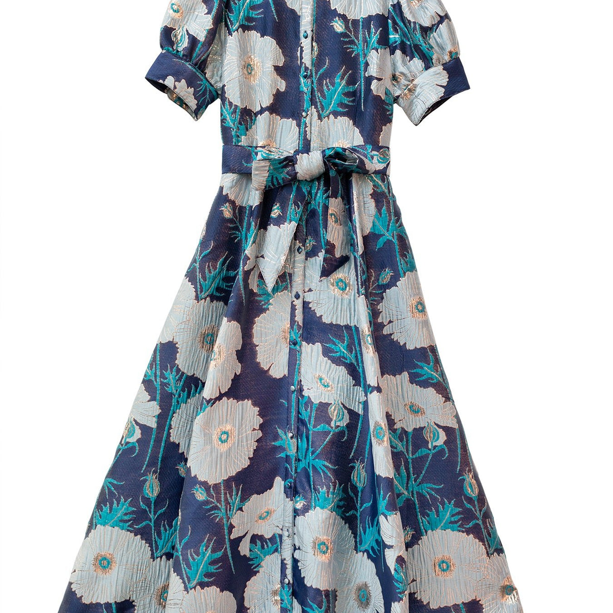 poppy dresses EVANGELINE dress Tree Poppy Blue – Lesley Evers