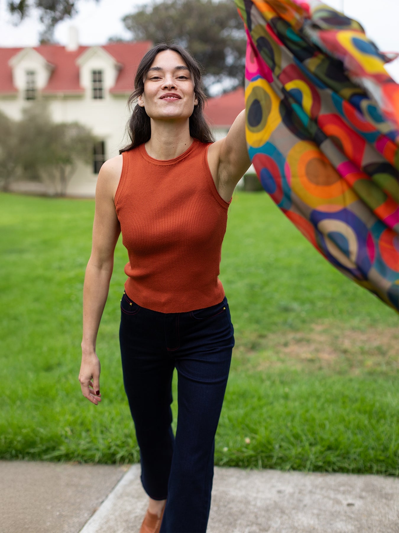 EVE top Terra Cotta - Lesley Evers - eve top - Shop - Shop/All Products