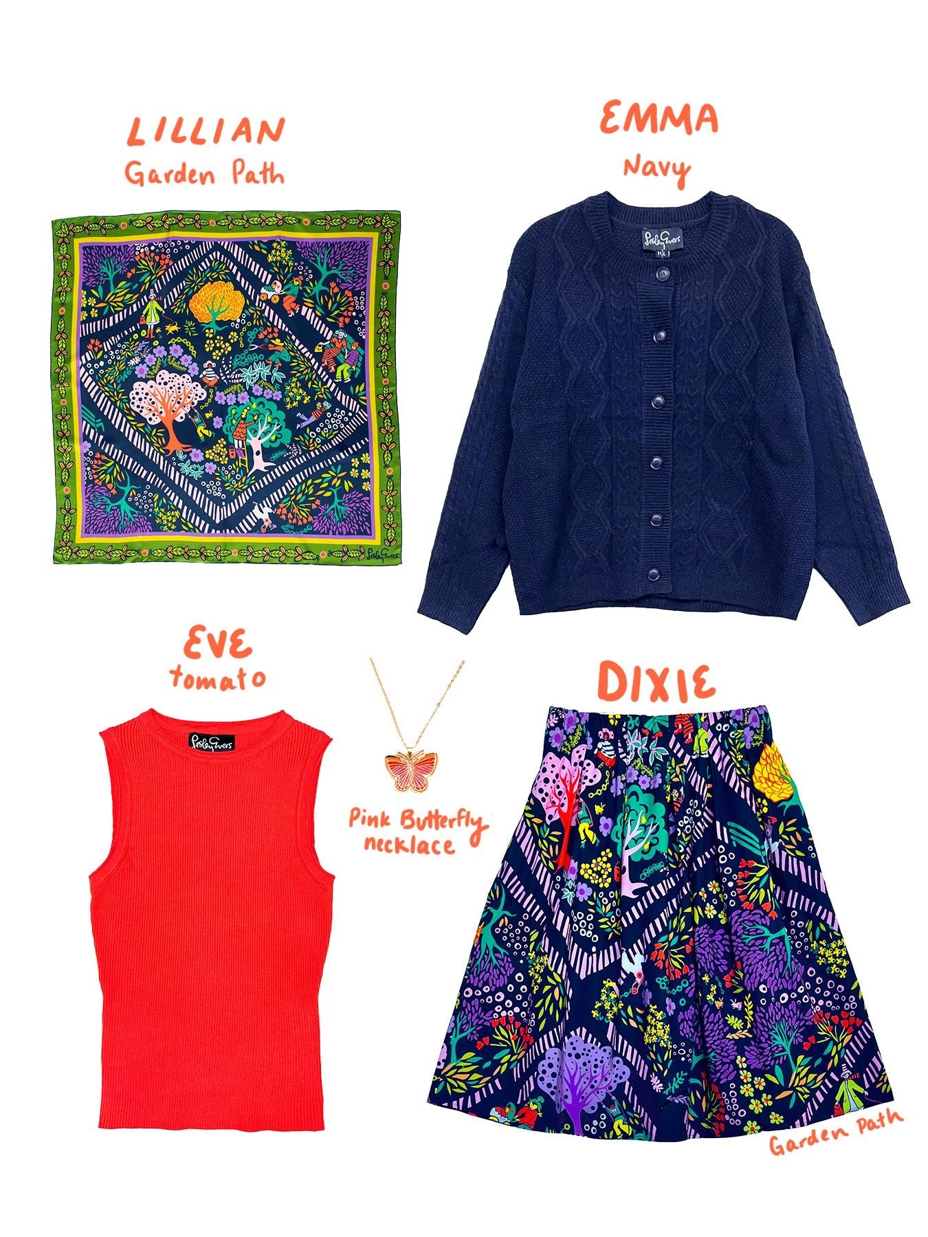 EVE top Tomato - Lesley Evers-Best Seller-Shop-Shop/All Products