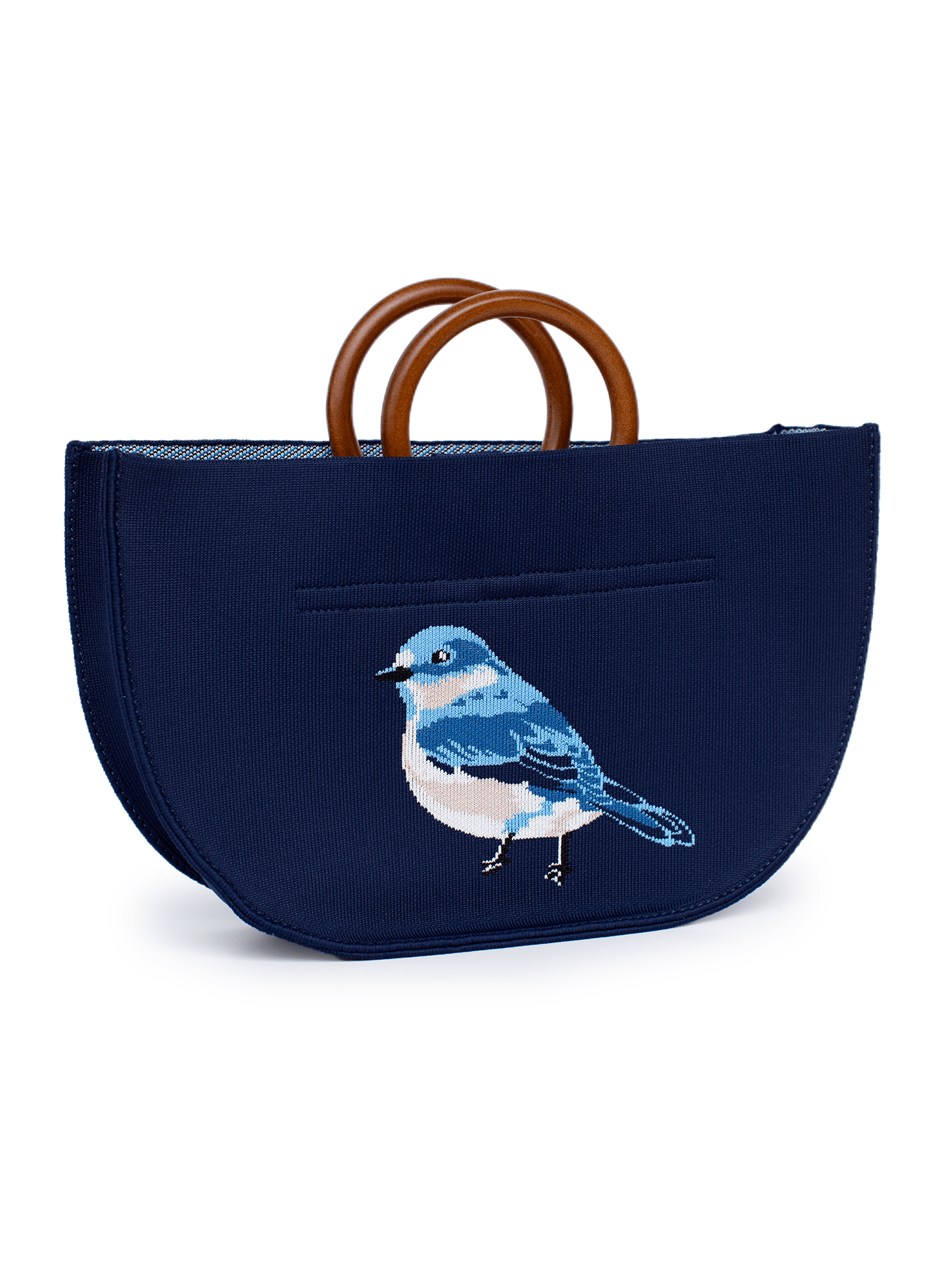 EVIE handbag Blue Bird - Lesley Evers - Accessories - bird - bird bag
