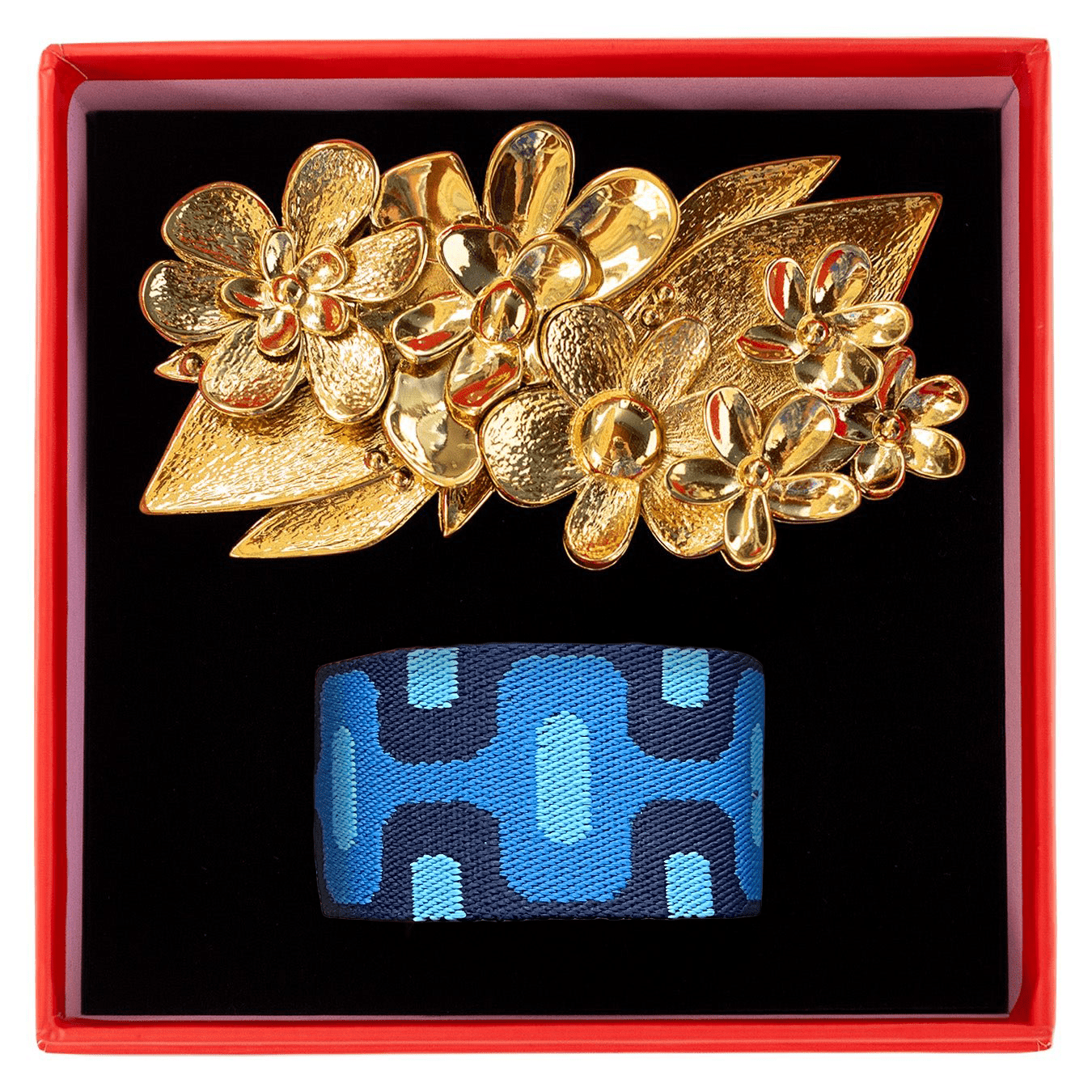 FLOWERS Belt Buckle - Lesley Evers - Accessories - accessory - pebble