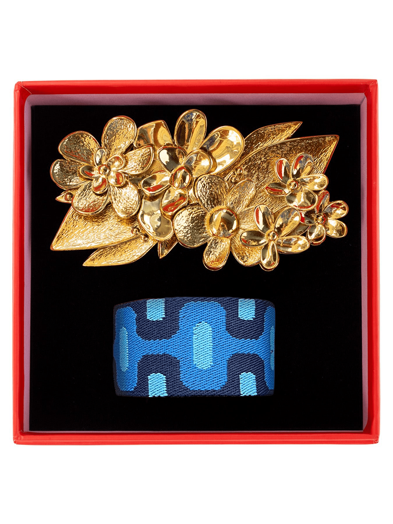 FLOWERS Belt Buckle - Lesley Evers - Accessories - accessory - pebble